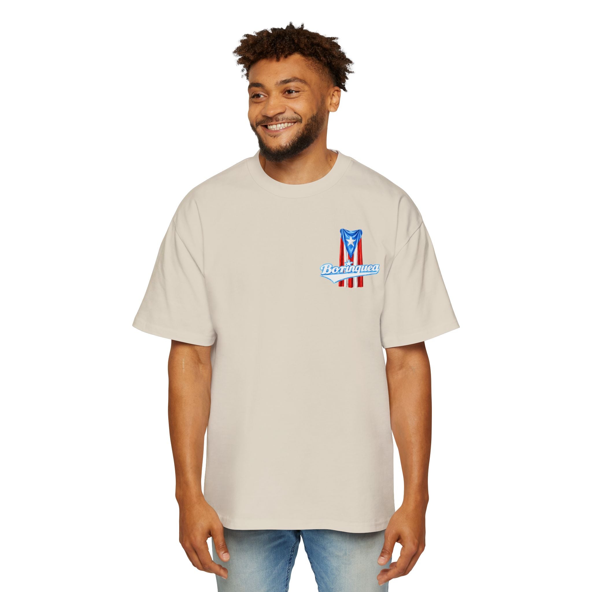 Camisa Oversized “Bandera Colgante Puerto Rico” Borinquea