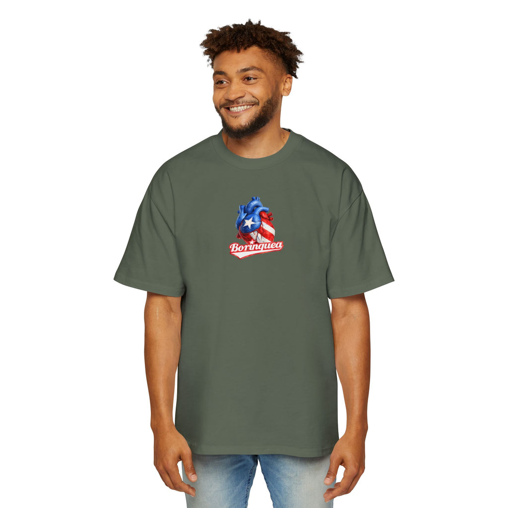 Camisa Oversized “Preciosa Corazón Boricua” Borinquea
