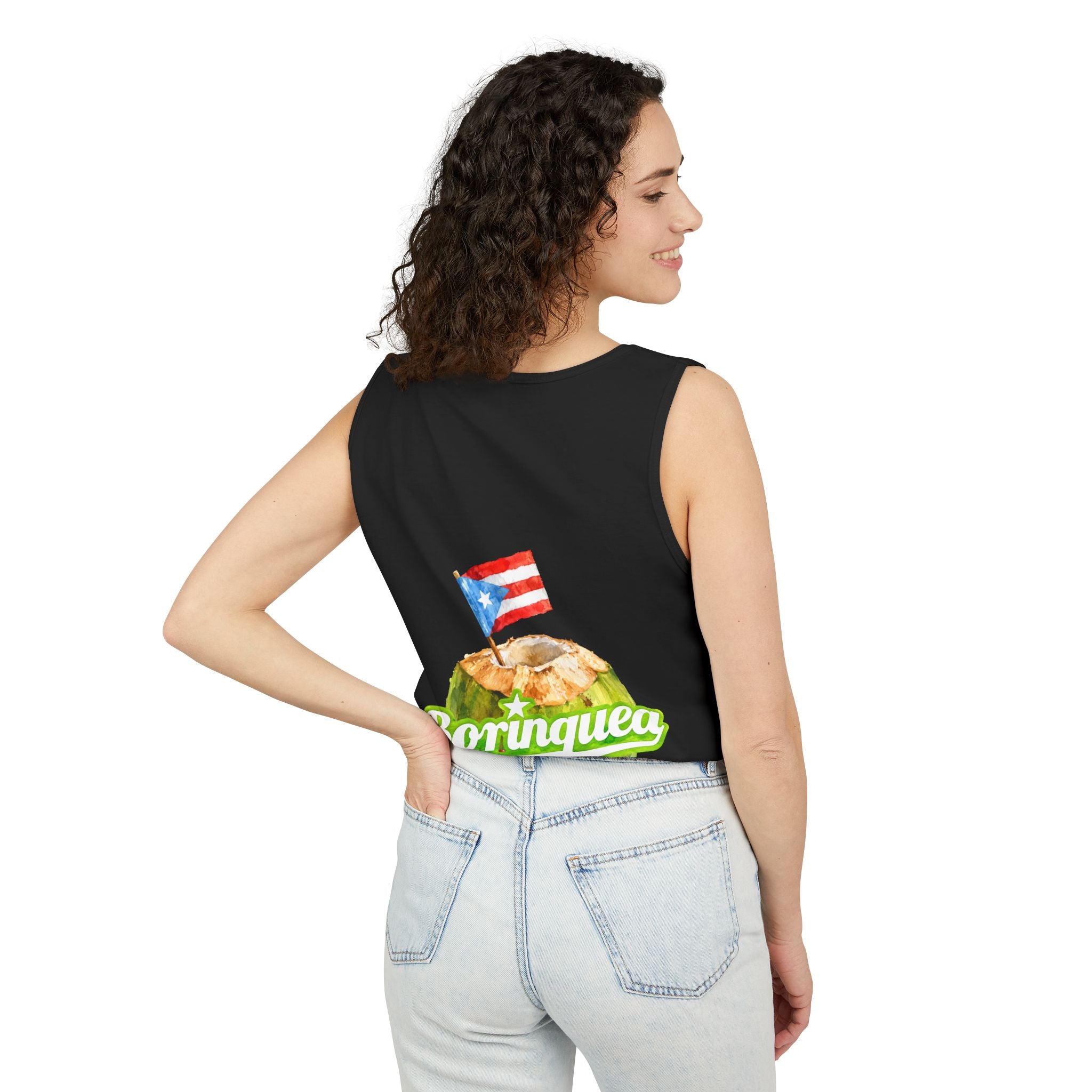 Tank Top "Coco Frío Boricua" Borinquea