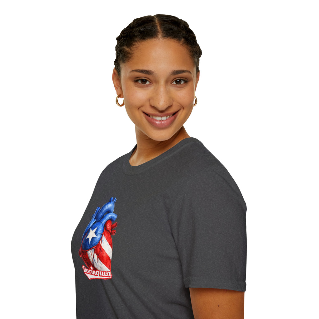 Camisa “Corazón Boricua” Borinquea