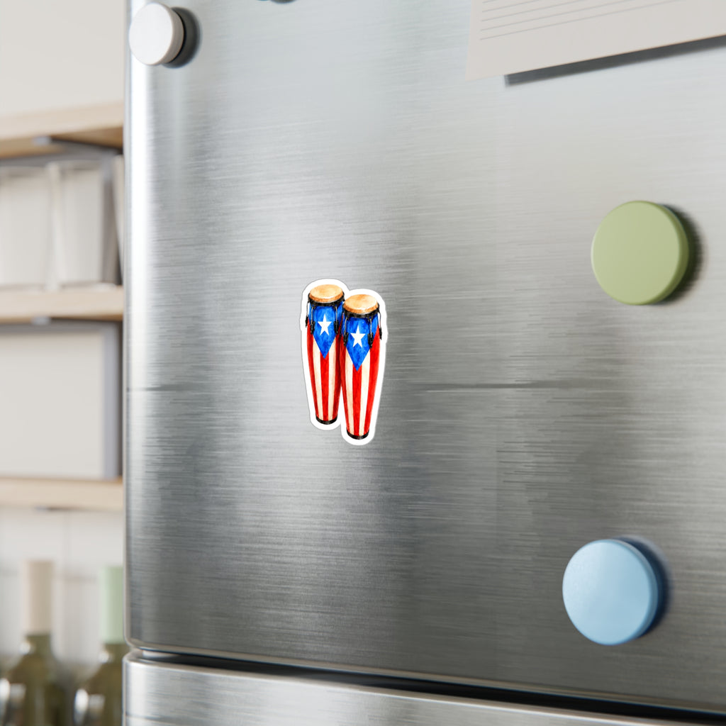 Sticker “Congas Puerto Rico” Borinquea