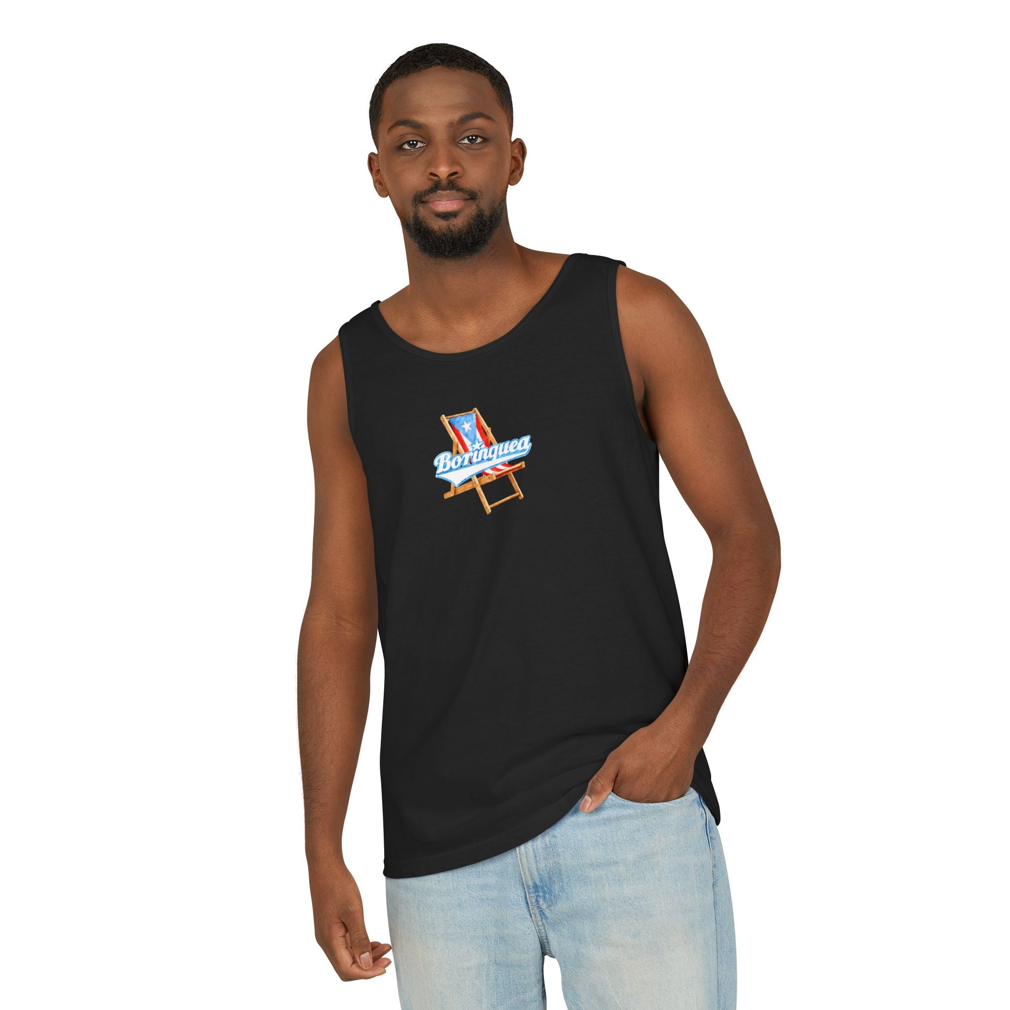 Tank Top Unisex “Sillita de Playa” Borinquea