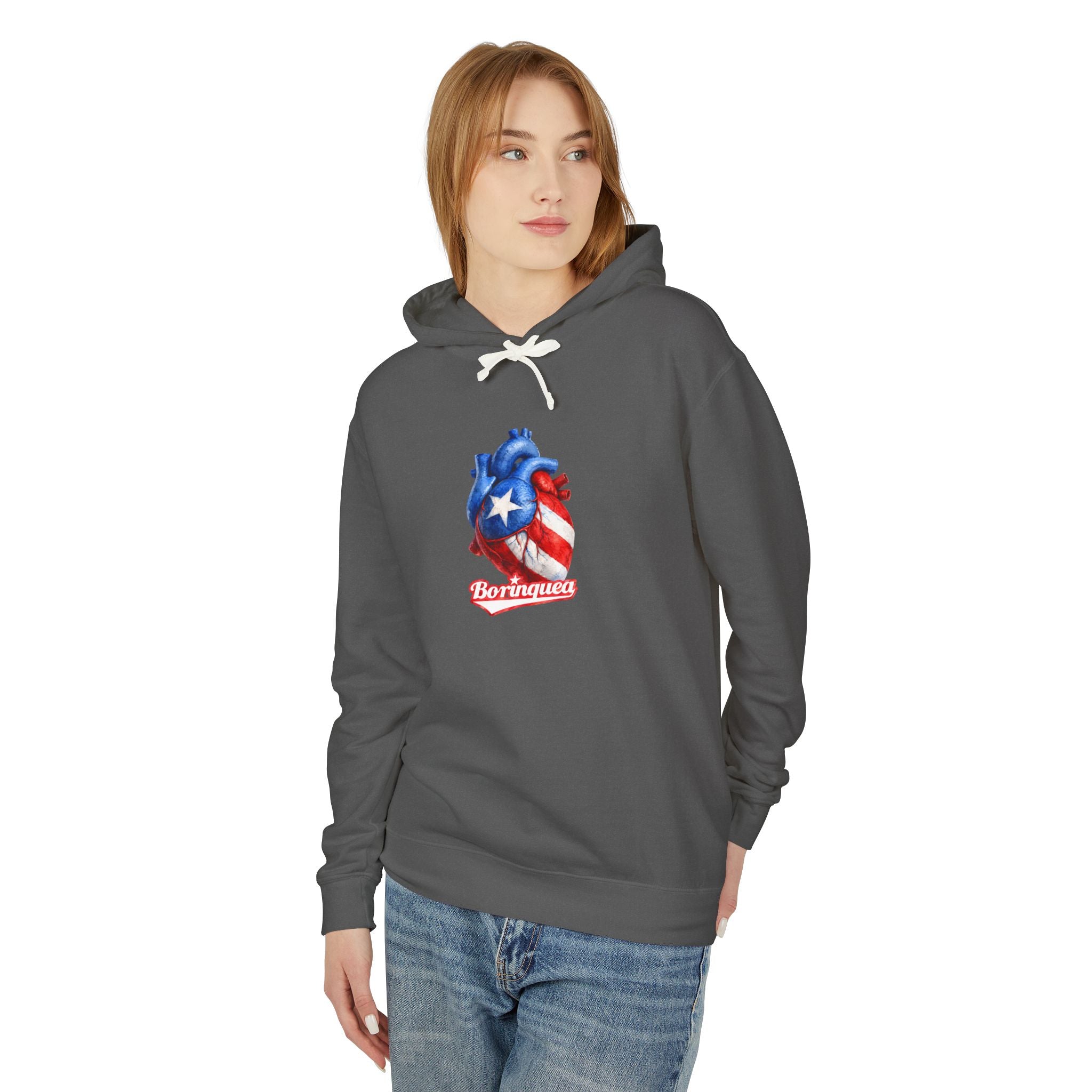 Hoodie “Corazón Boricua” Borinquea