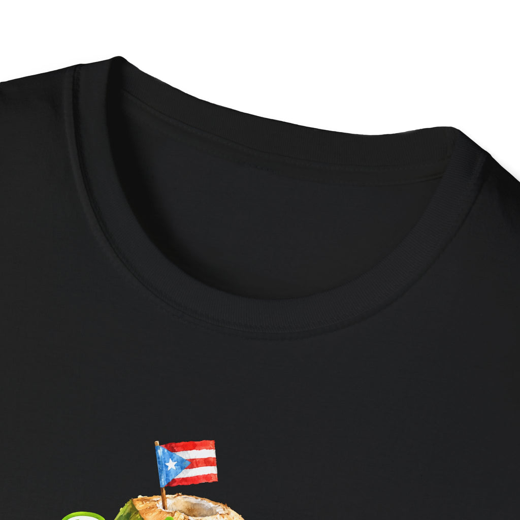 Camisa Soft Style "Coco Frío Boricua" Borinquea