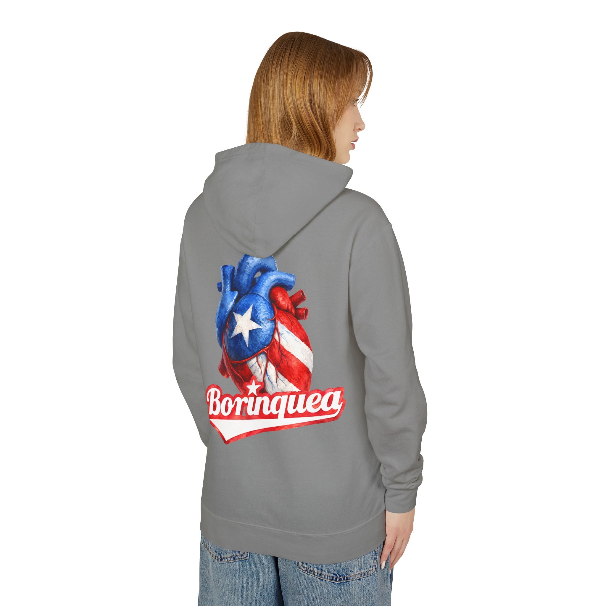 Hoodie “Corazón Boricua” Borinquea