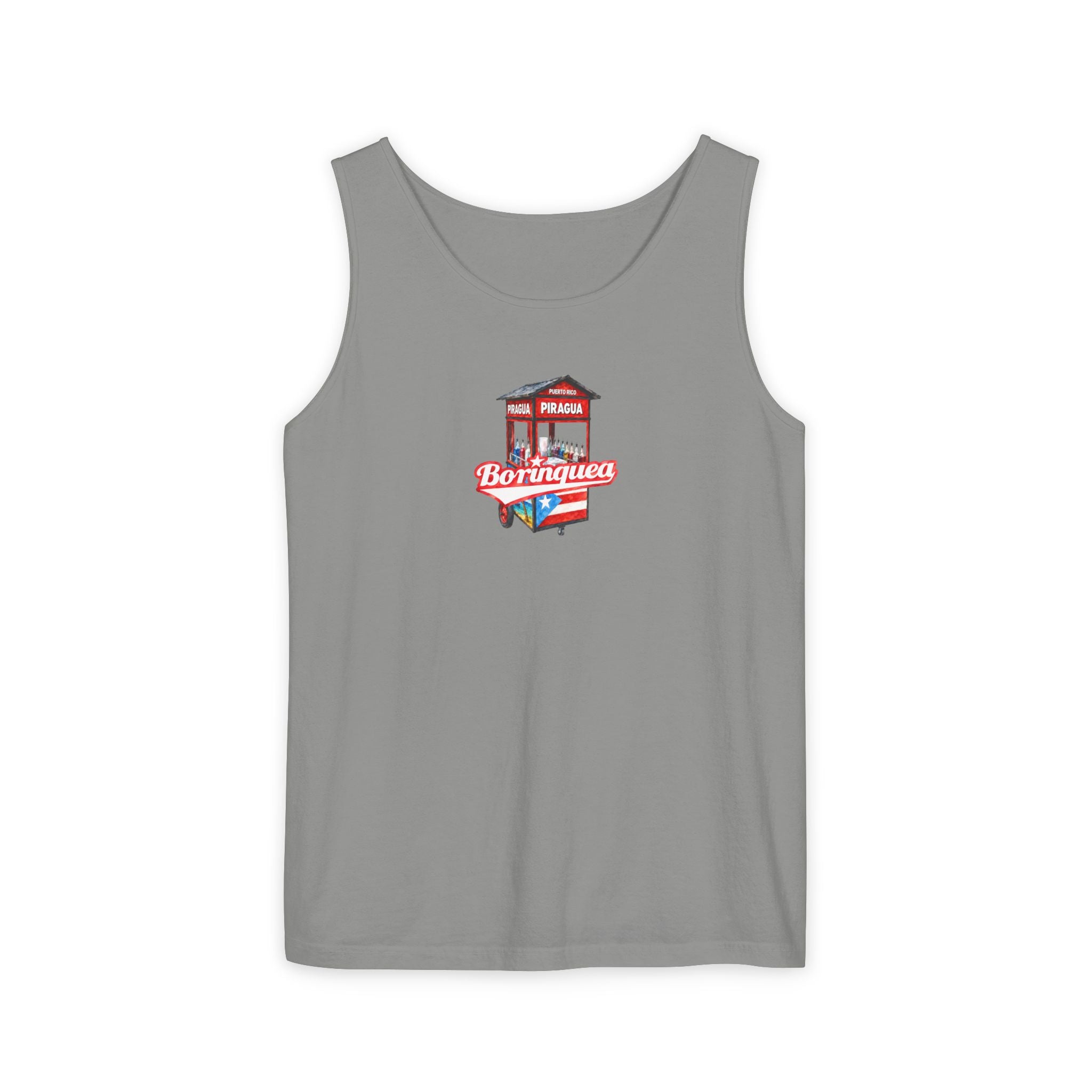 Tank Top Unisex “Carrito de Piraguas” Borinquea