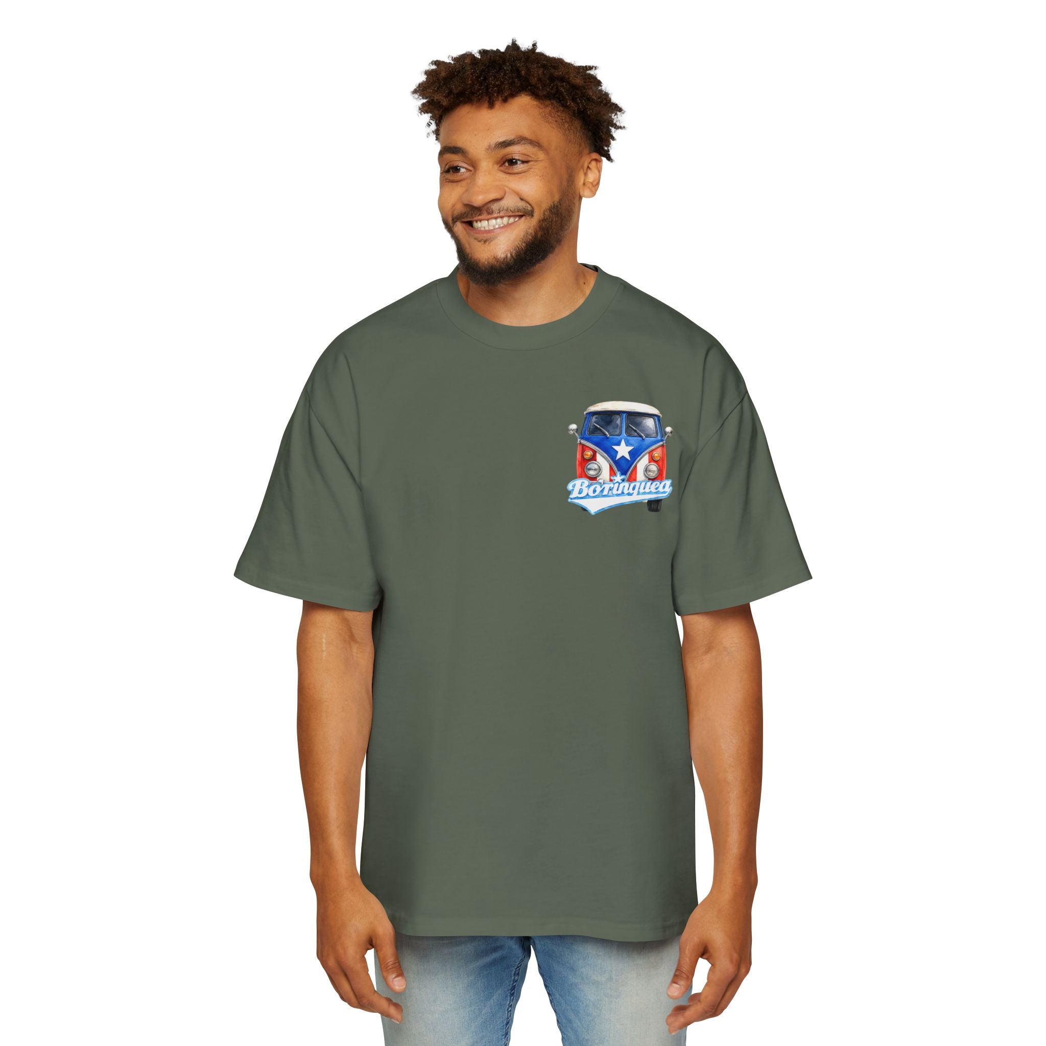 Camisa Oversized “Borinquea Van” Borinquea