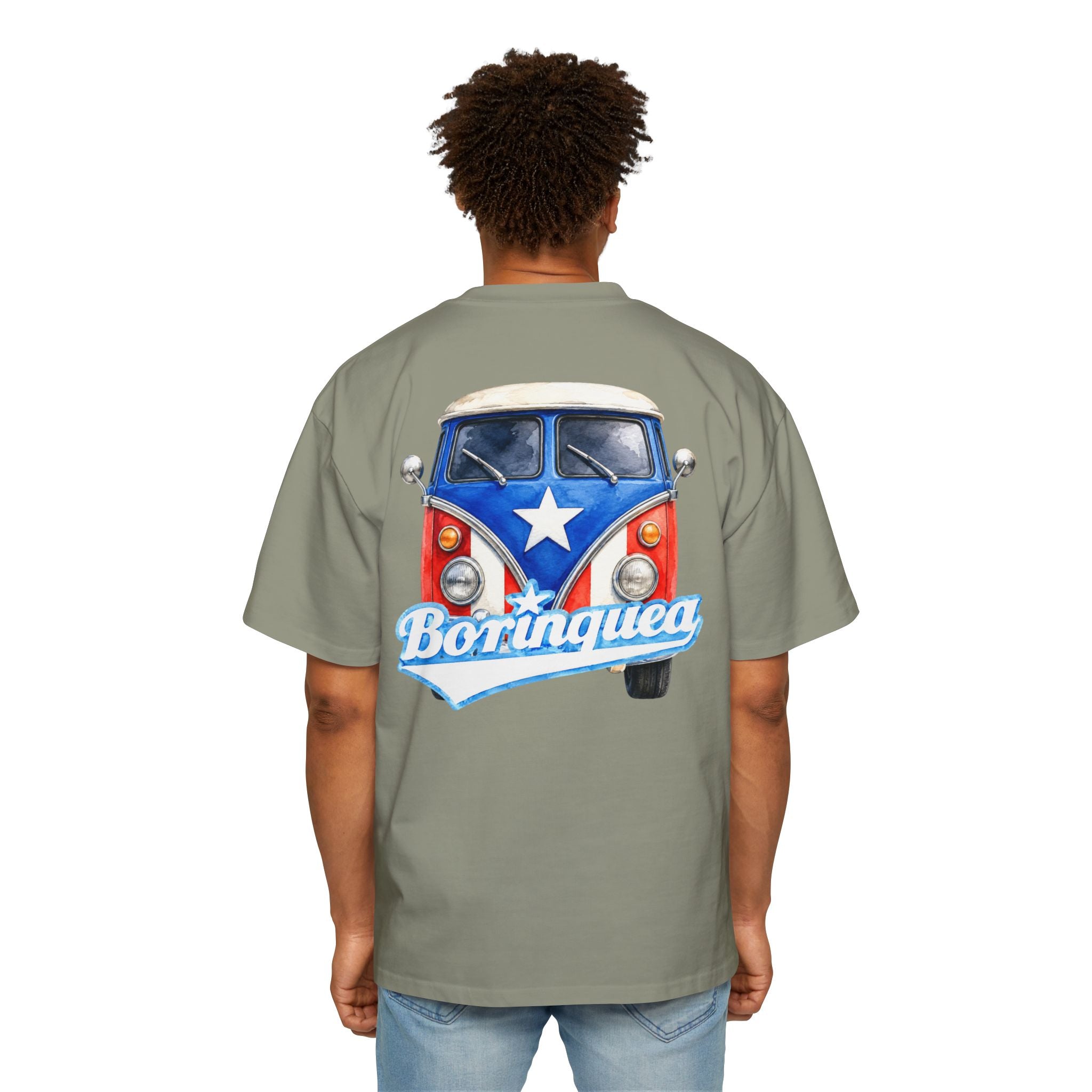 Camisa Oversized “Borinquea Van” Borinquea