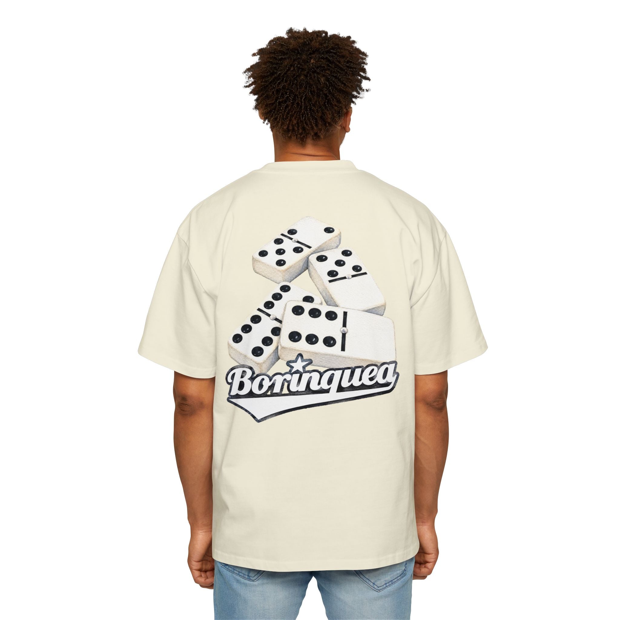 Camisa Oversized “Domino Boricua” Borinquea