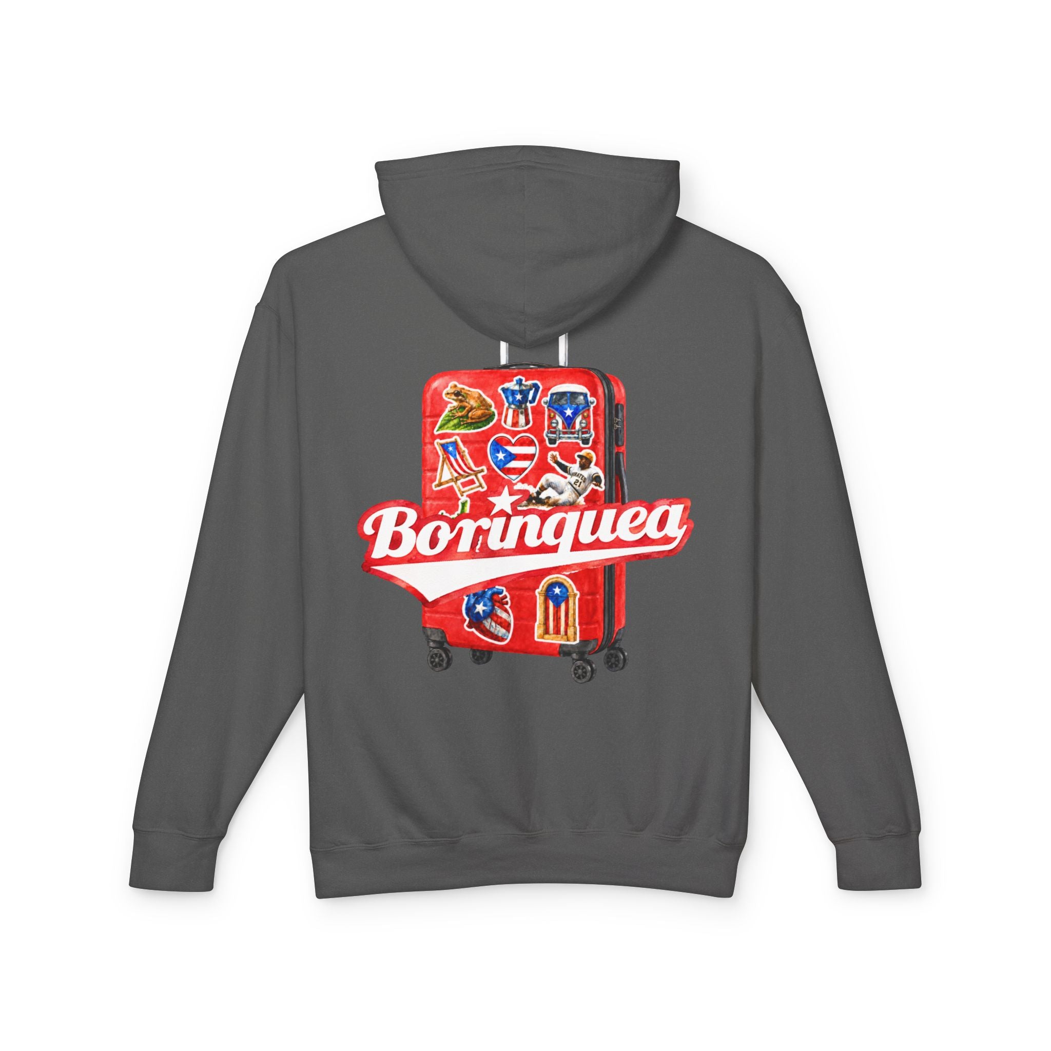 Hoodie "Viajero Boricua" Borinquea