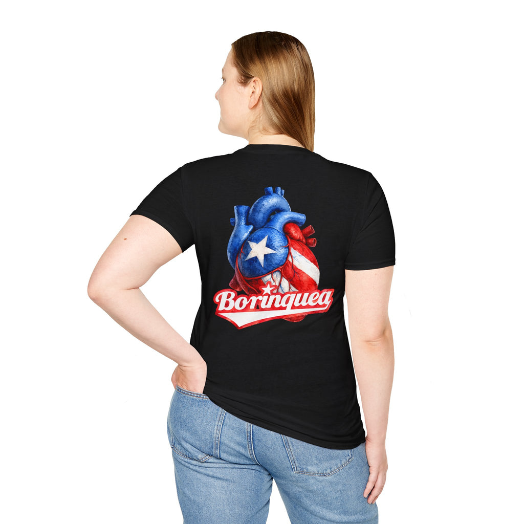 Camisa “Corazón Boricua” Borinquea