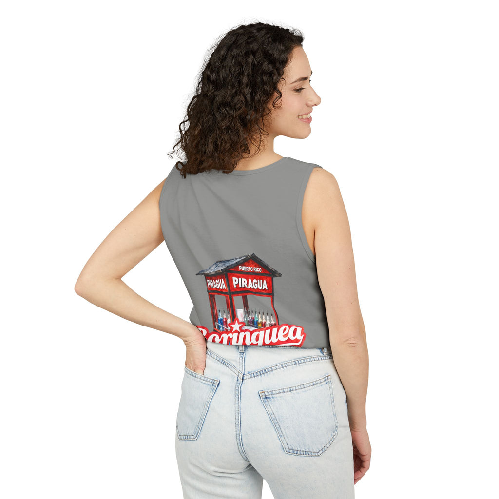 Tank Top Unisex “Carrito de Piraguas” Borinquea