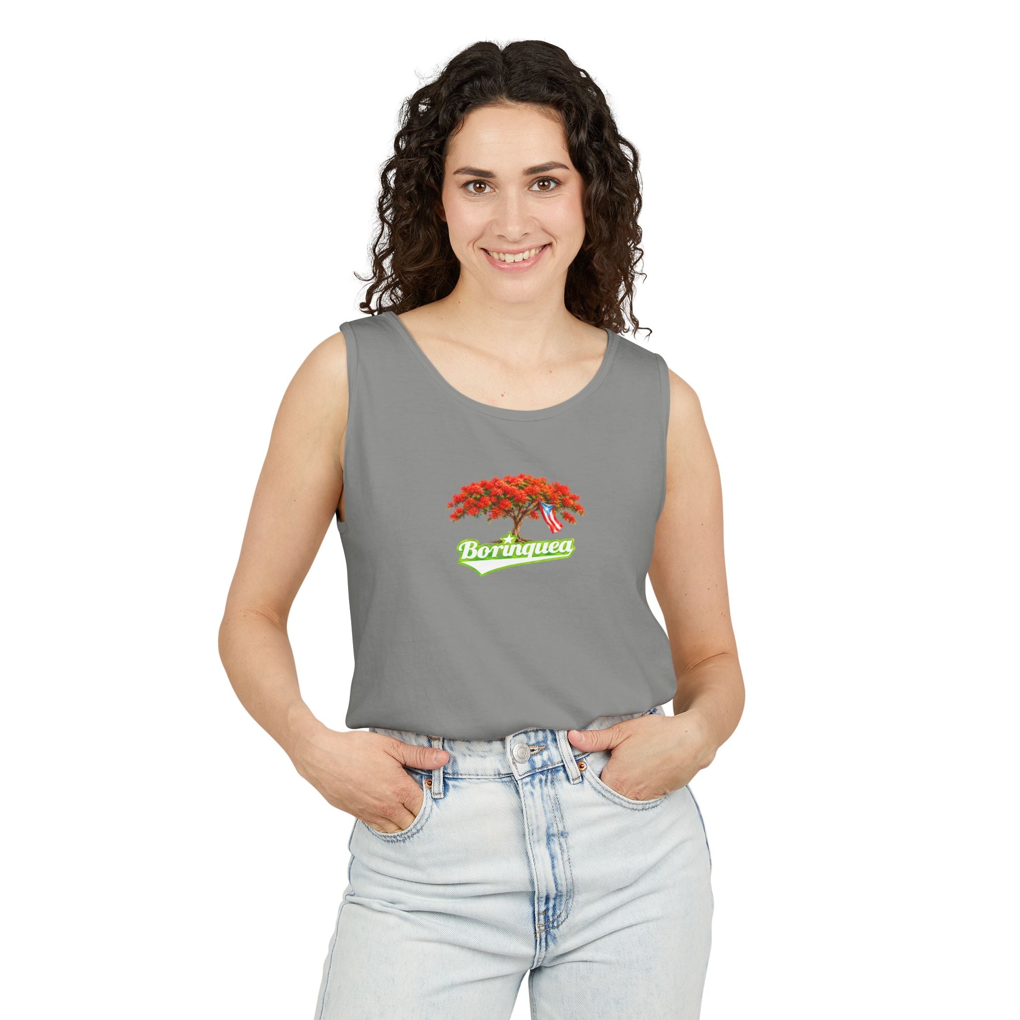 Tank Top "Flamboyán de Puerto Rico" Borinquea