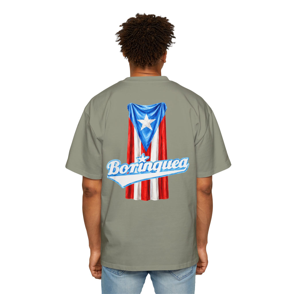 Camisa Oversized “Bandera Colgante Puerto Rico” Borinquea