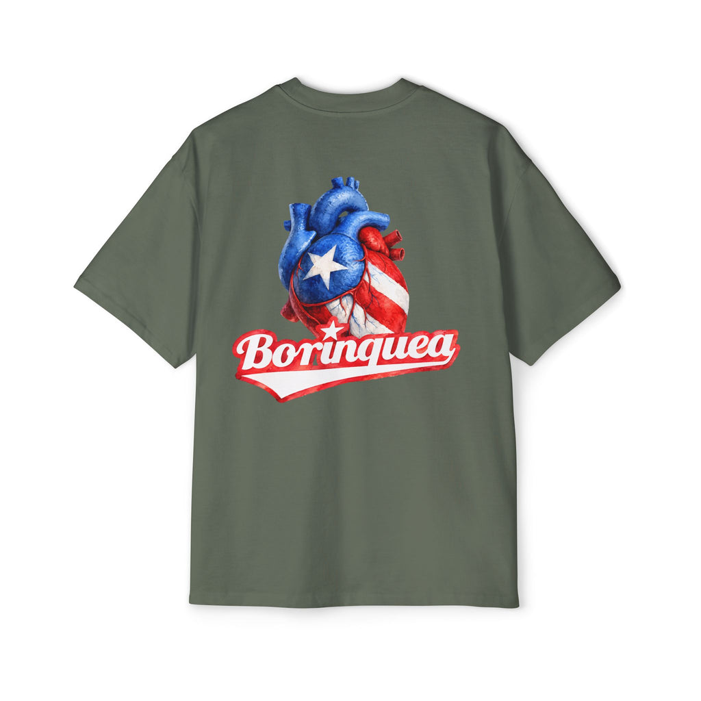 Camisa Oversized “Preciosa Corazón Boricua” Borinquea