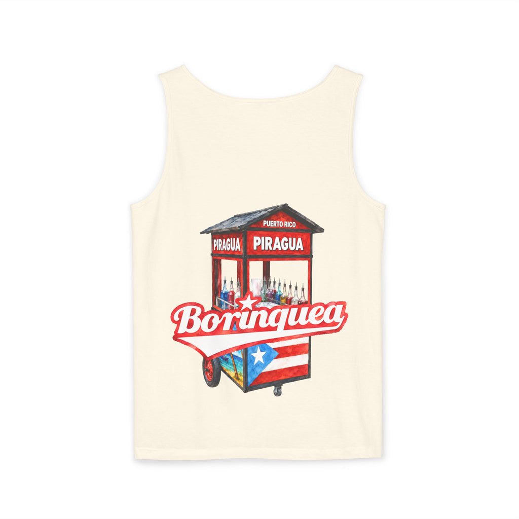 Tank Top Unisex “Carrito de Piraguas” Borinquea