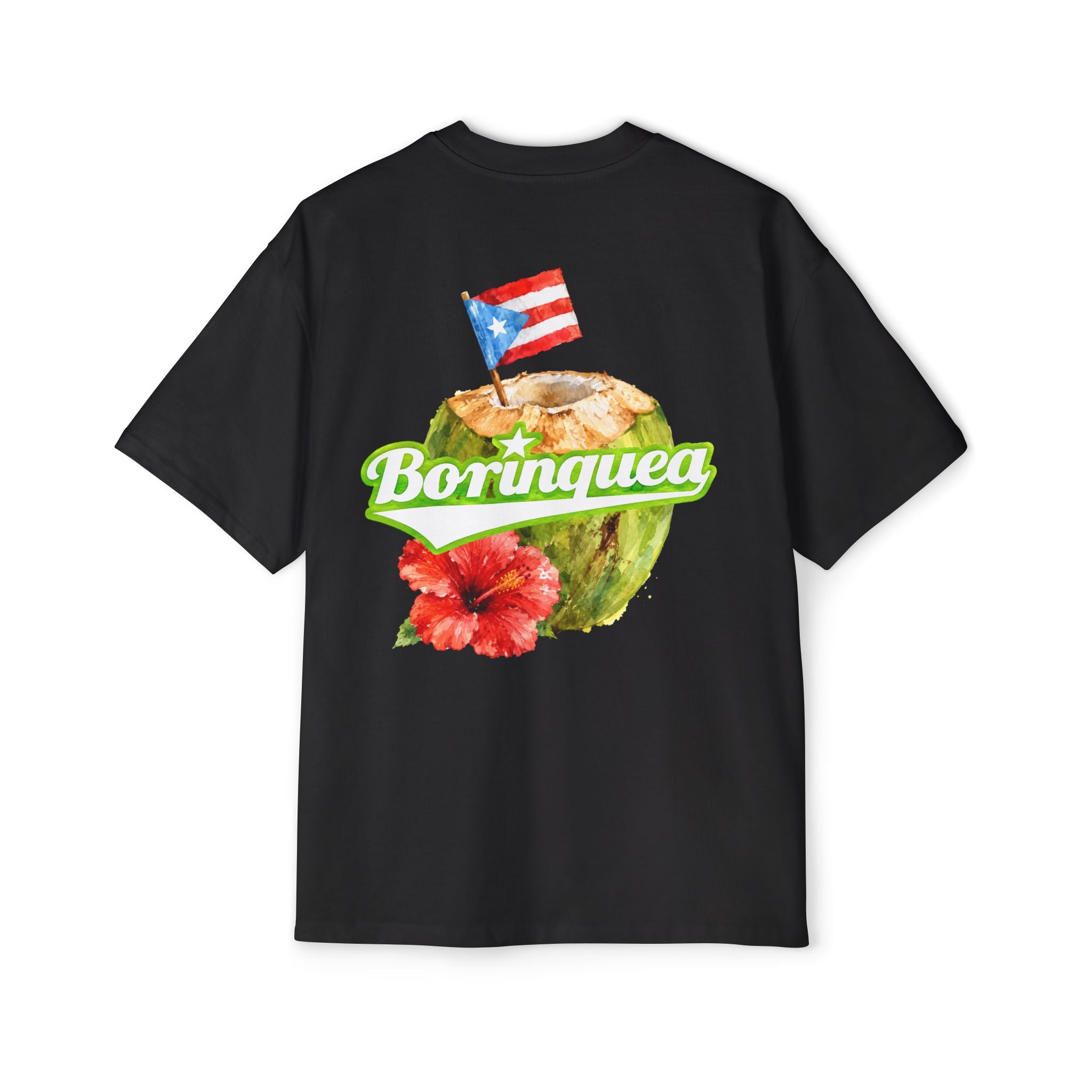 Camisa Oversize "Coco Frío Boricua" Borinquea