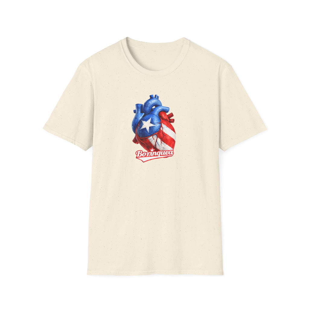 Camisa “Corazón Boricua” Borinquea