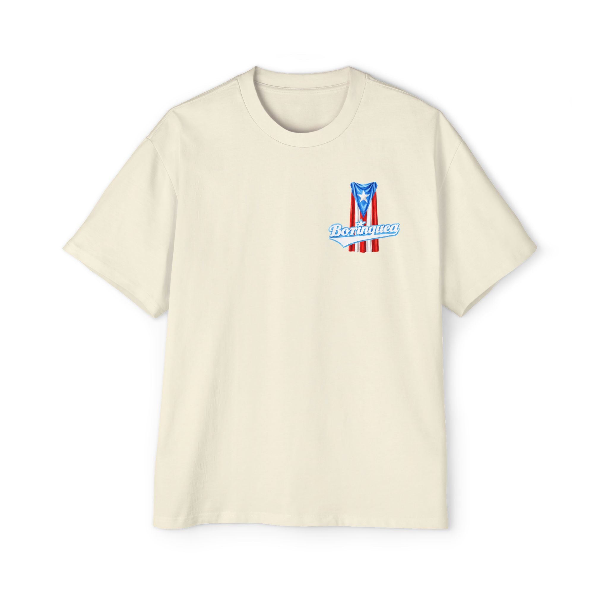 Camisa Oversized “Bandera Colgante Puerto Rico” Borinquea