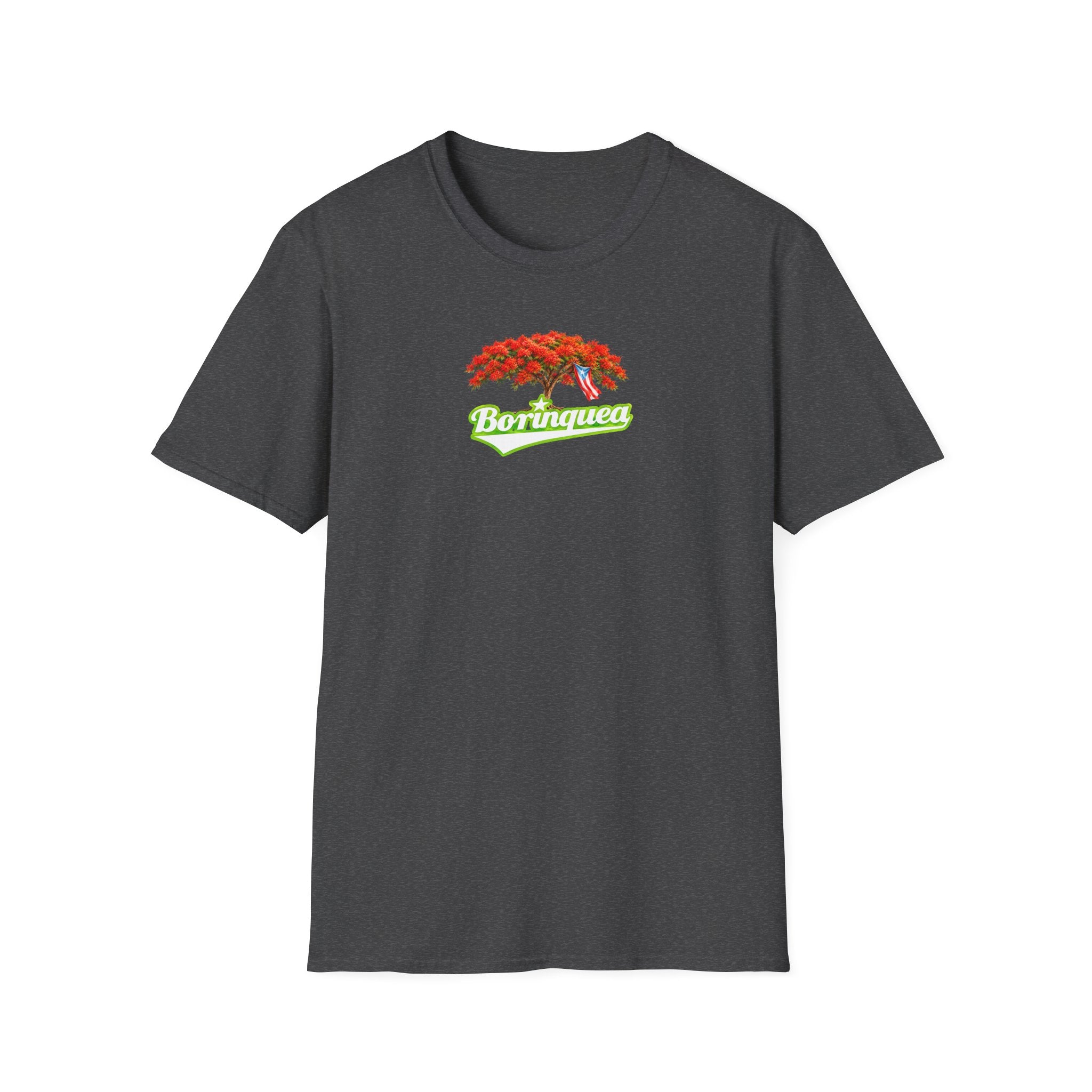 Camisa Soft Style "Flamboyán de Puerto Rico" Borinquea