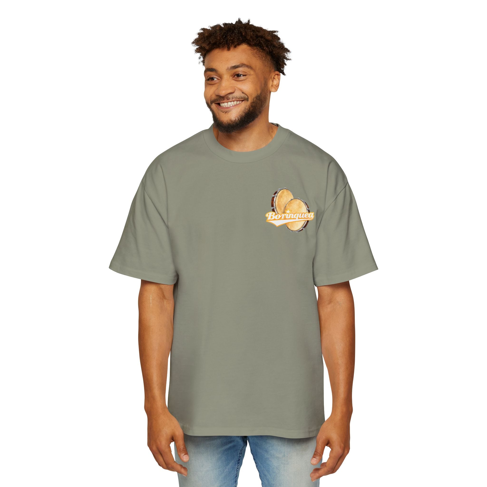 Camisa Oversized “Rica Plena” Borinquea