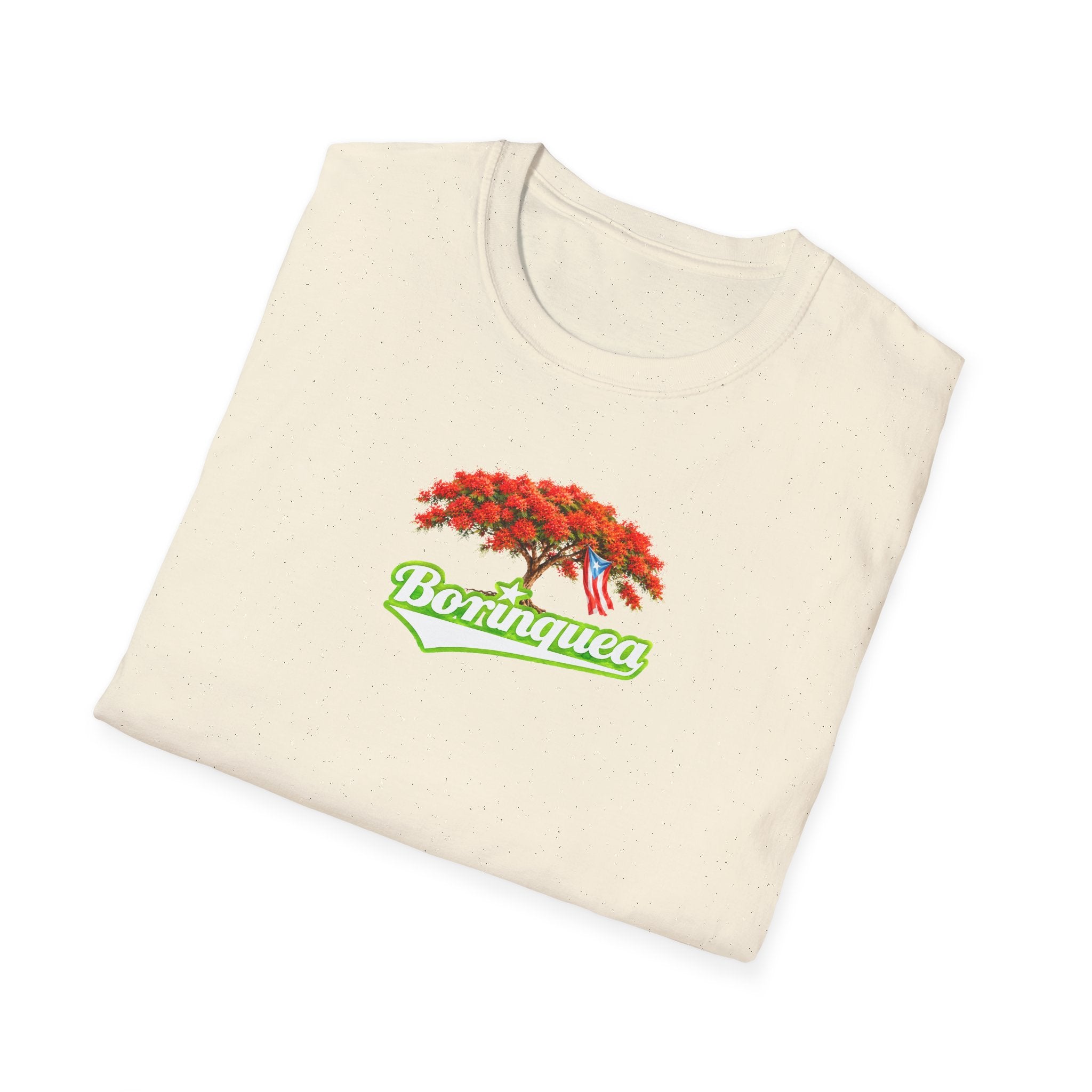 Camisa Soft Style "Flamboyán de Puerto Rico" Borinquea