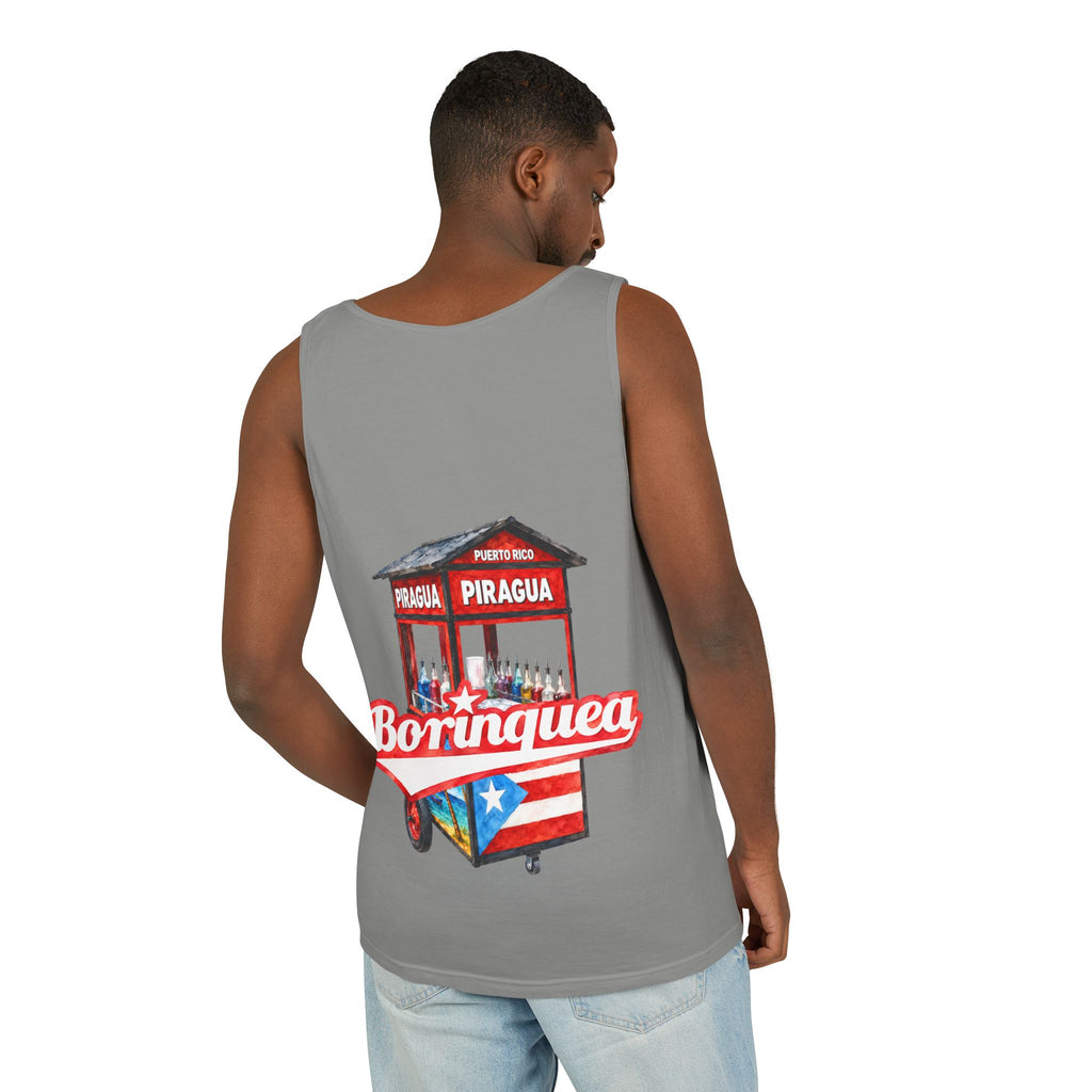 Tank Top Unisex “Carrito de Piraguas” Borinquea