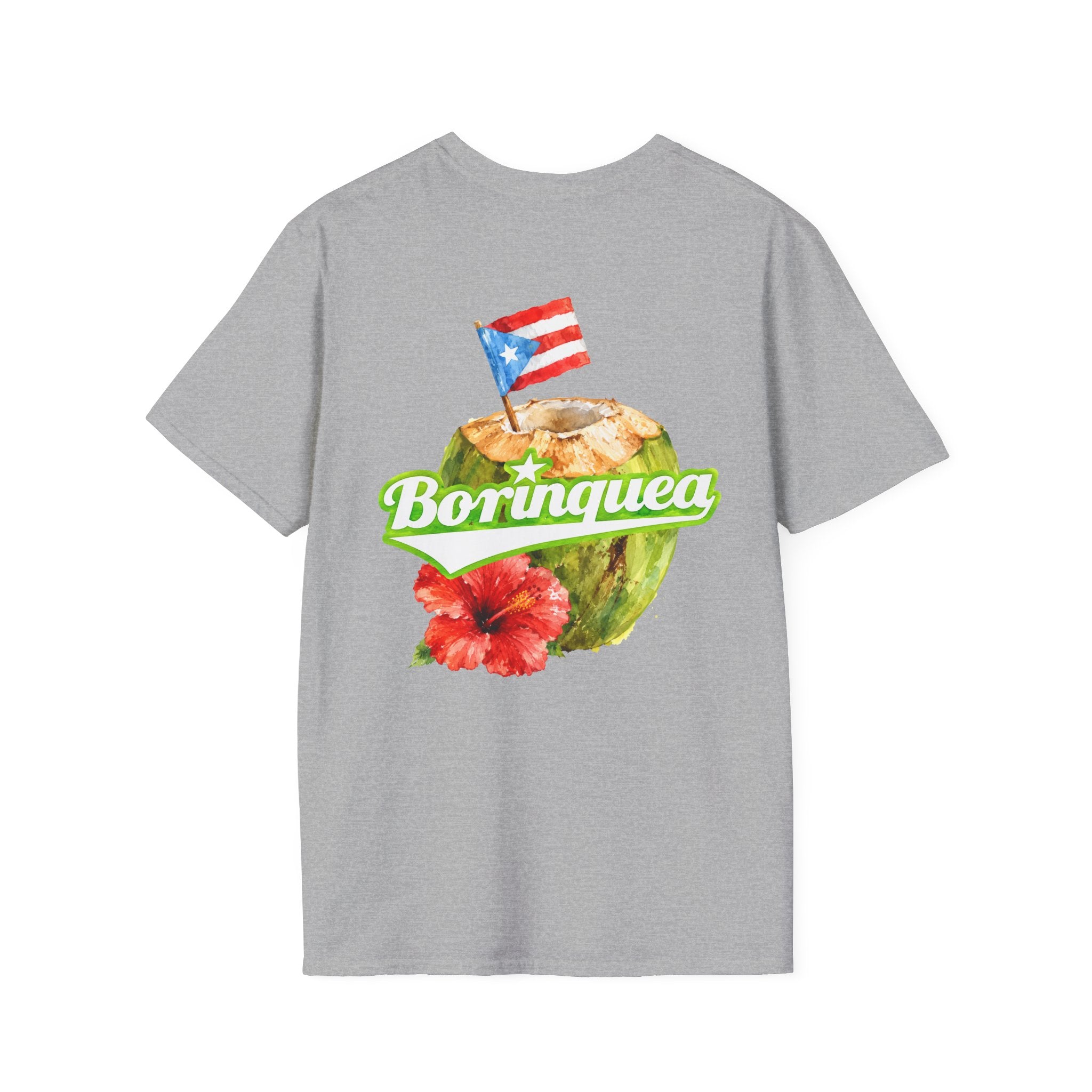 Camisa Soft Style "Coco Frío Boricua" Borinquea