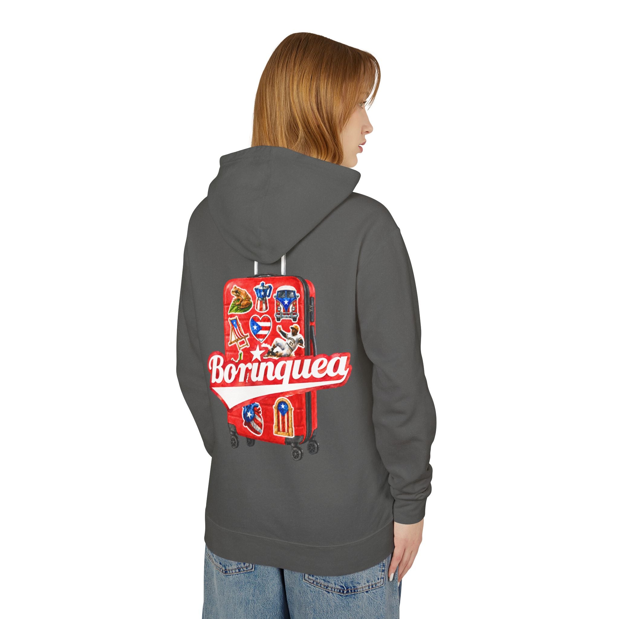 Hoodie "Viajero Boricua" Borinquea