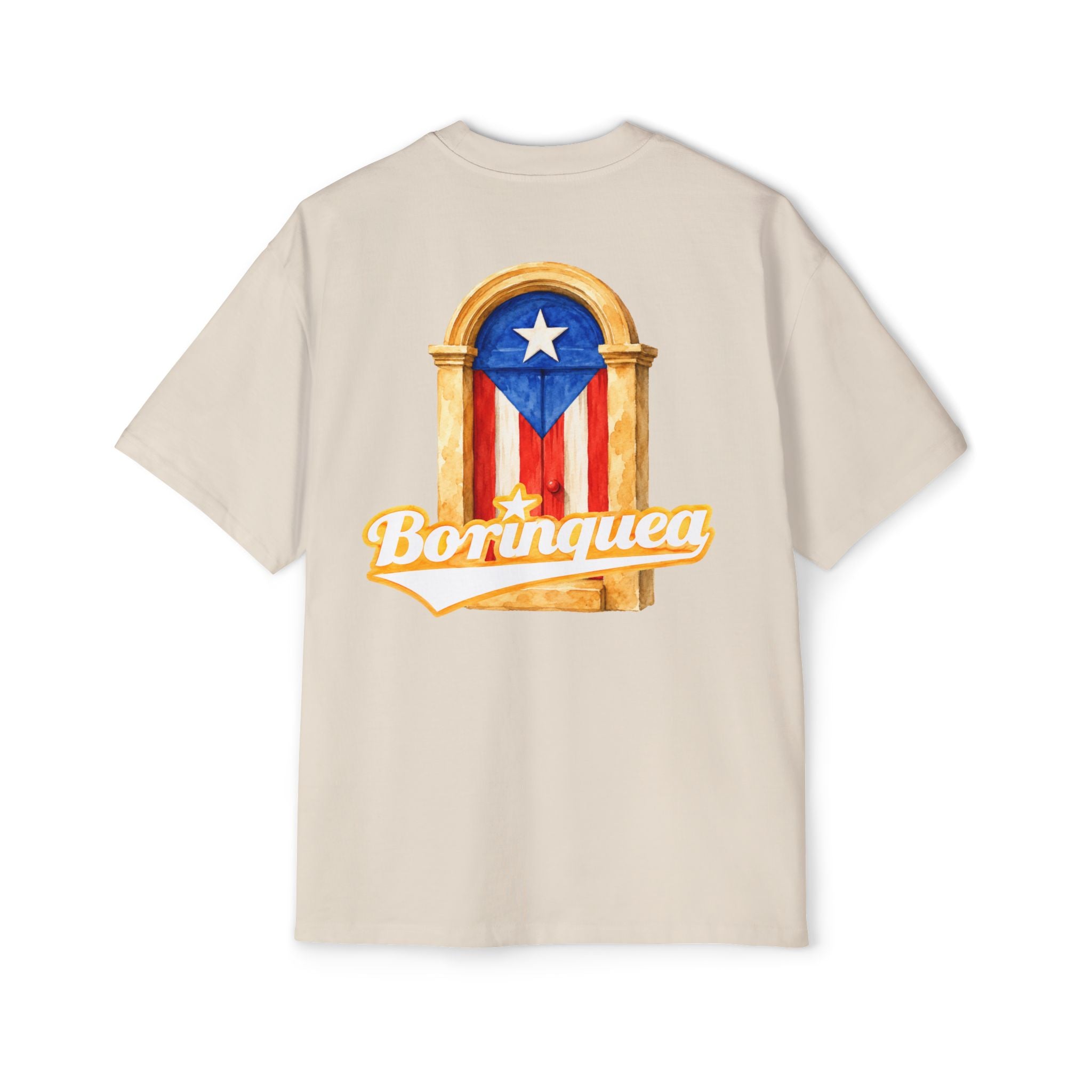 Camisa Oversized “Puerta Boricua” Borinquea
