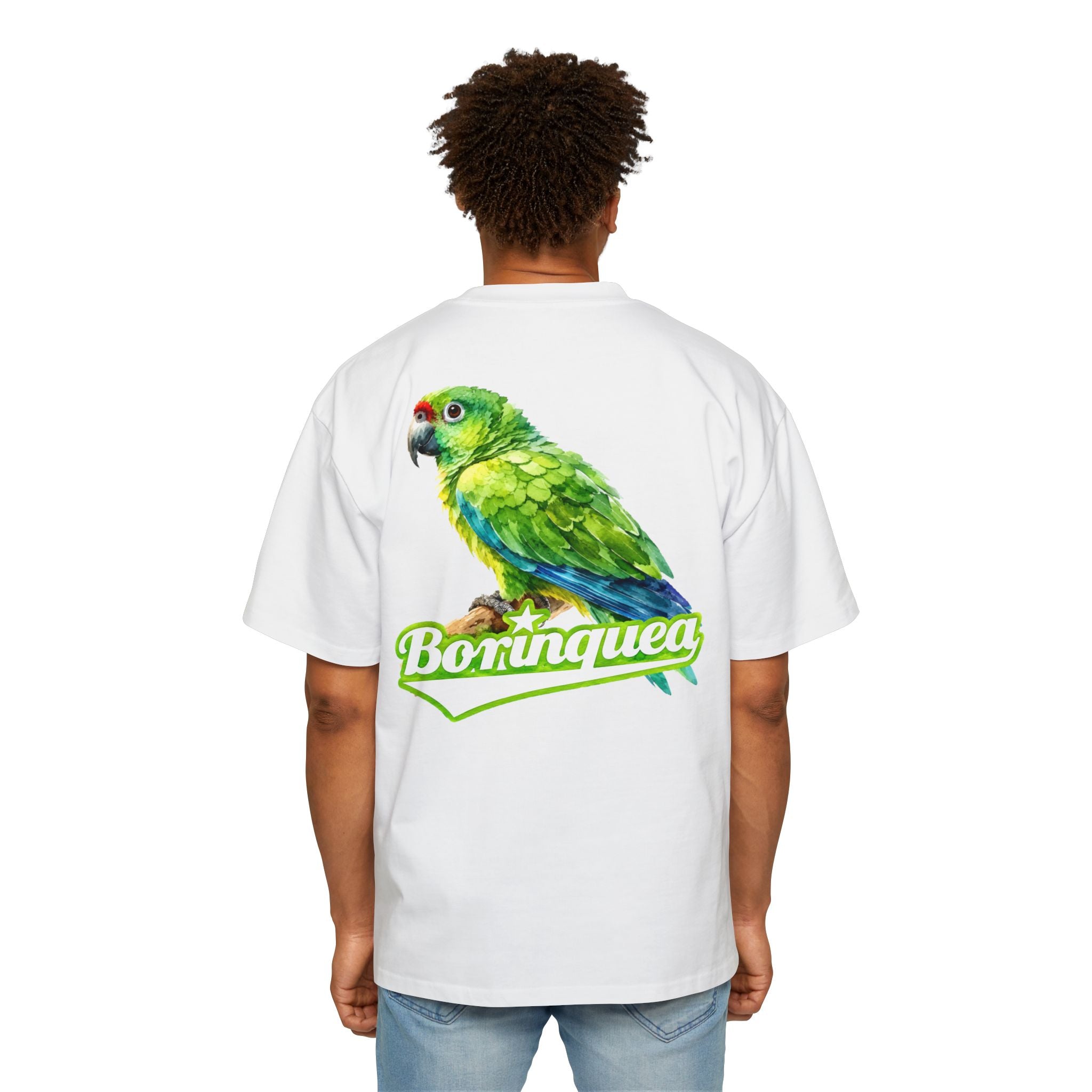 Camisa Oversized “Cotorra Boricua” Borinquea