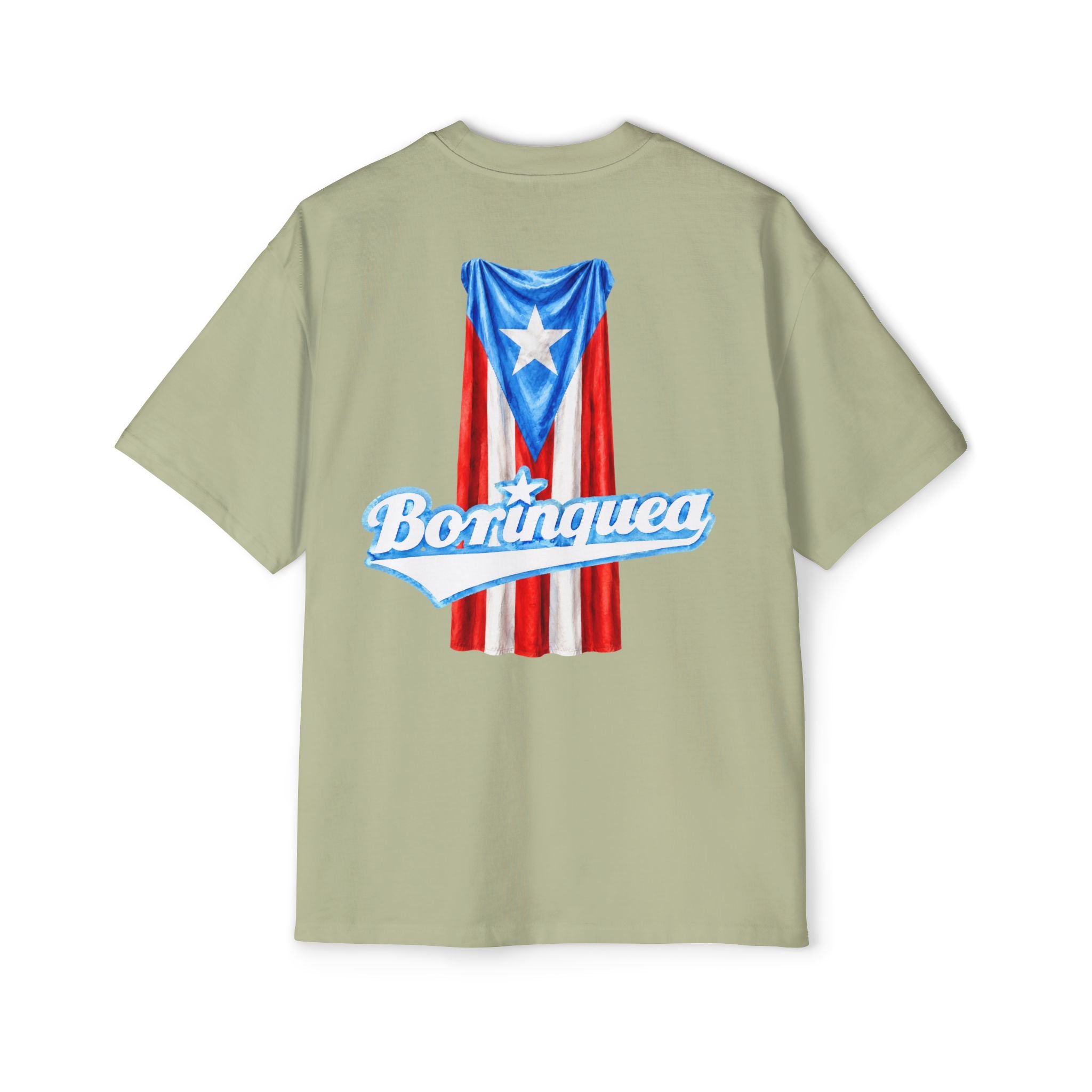 Camisa Oversized “Bandera Colgante Puerto Rico” Borinquea