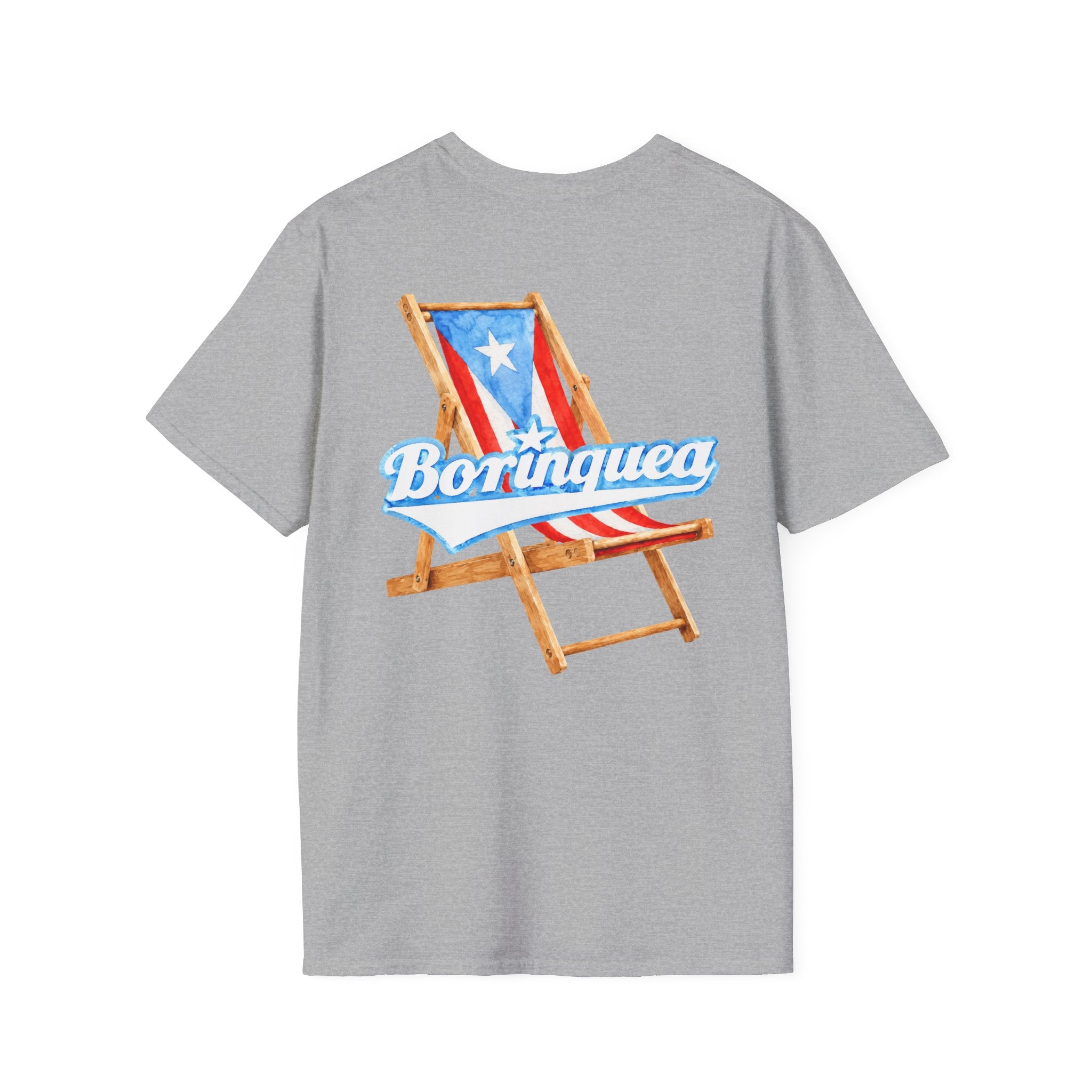 Camisa Soft Style “Sillita de Playa Boricua” Borinquea