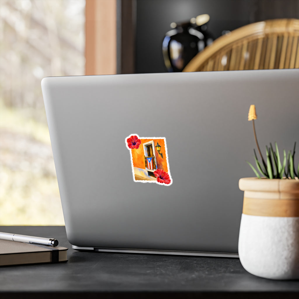 Sticker "Balcón de San Juan Boricua" Borinquea