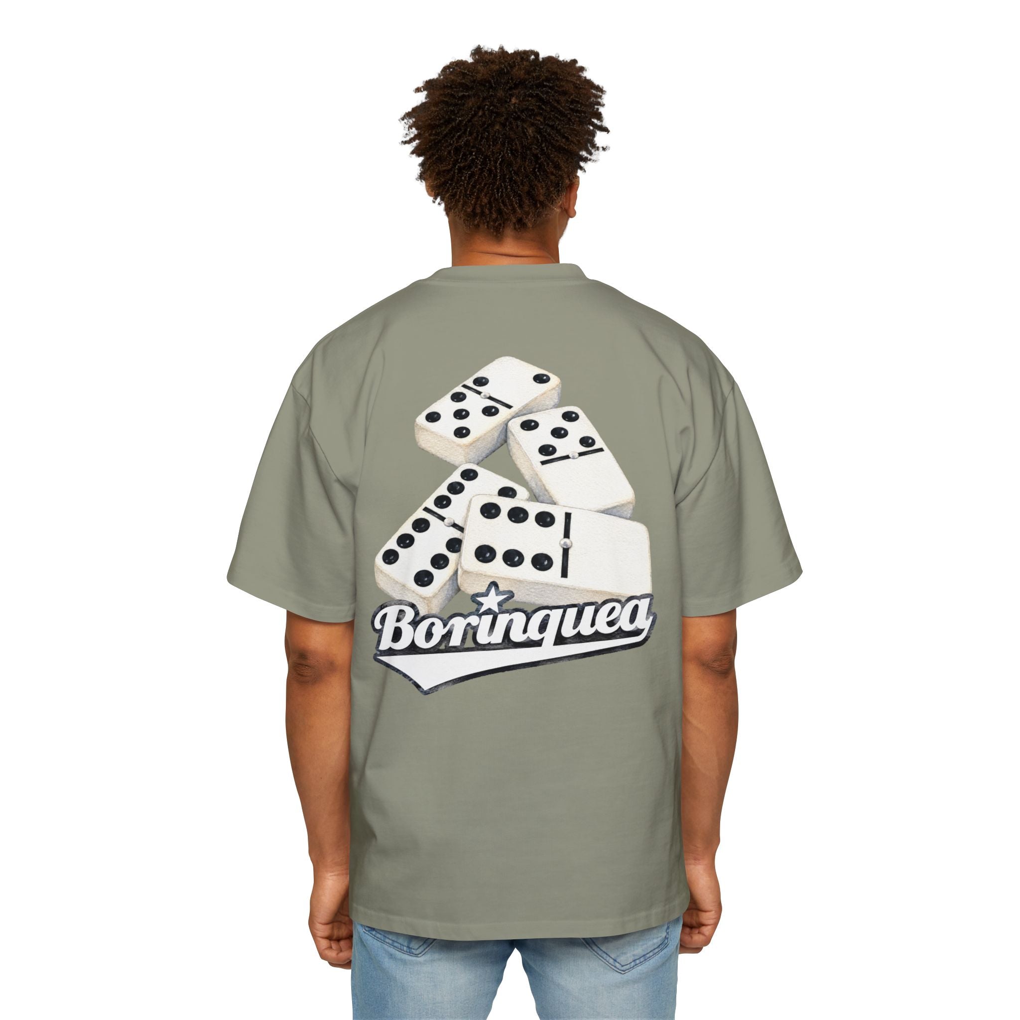 Camisa Oversized “Domino Boricua” Borinquea