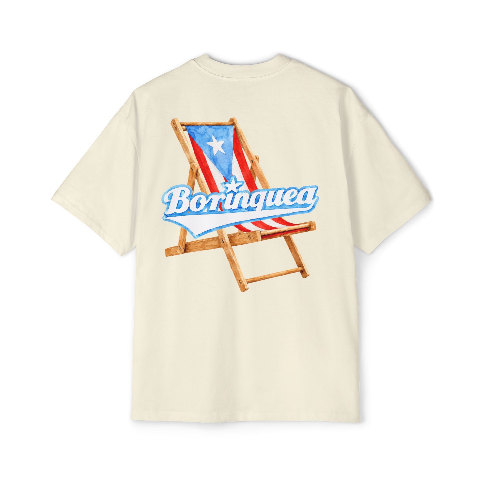 Camisa Oversize “Sillita de Playa Boricua” Borinquea