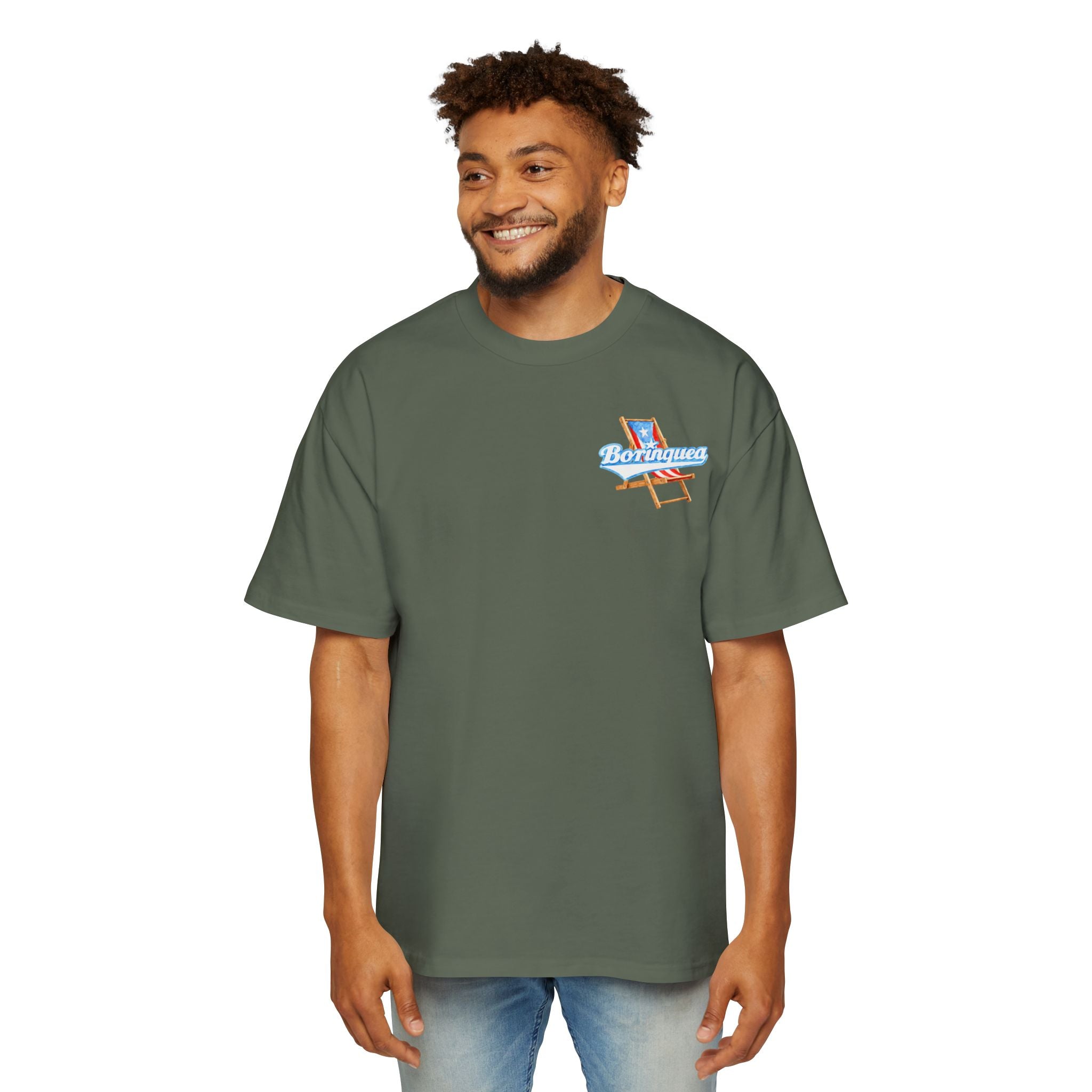 Camisa Oversize “Sillita de Playa Boricua” Borinquea