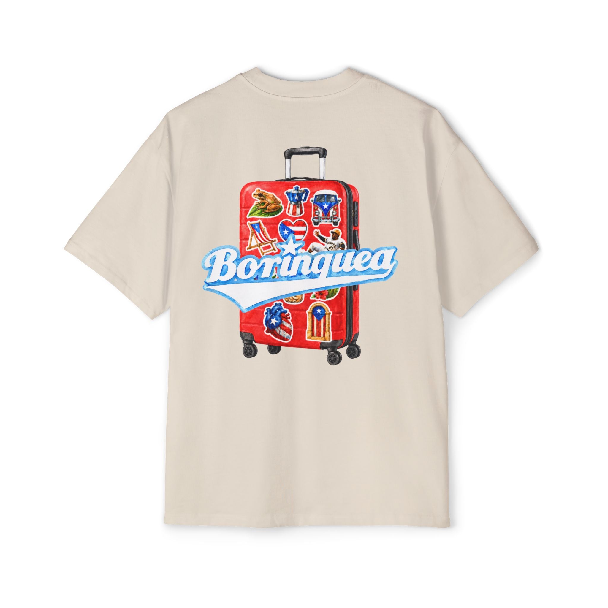 Camisa Oversize "Viajero Boricua" Borinquea