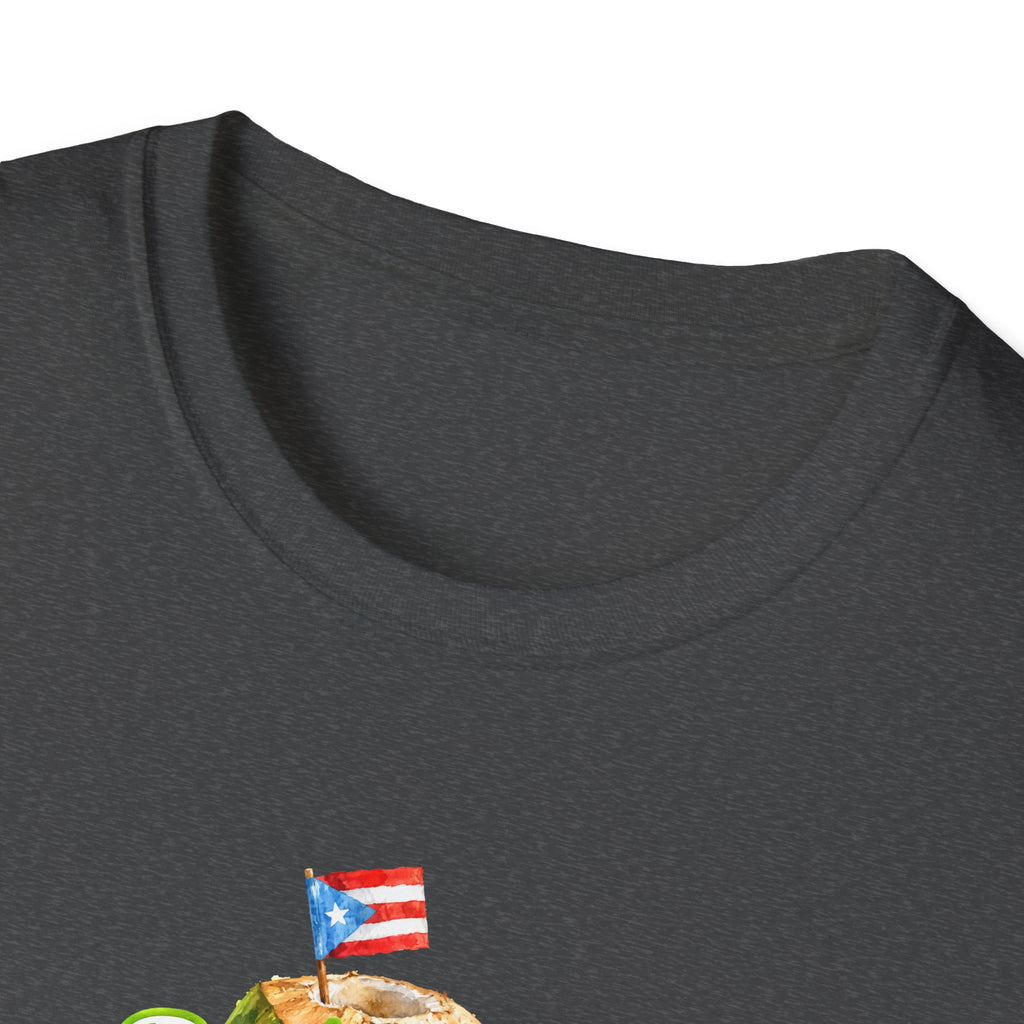 Camisa Soft Style "Coco Frío Boricua" Borinquea