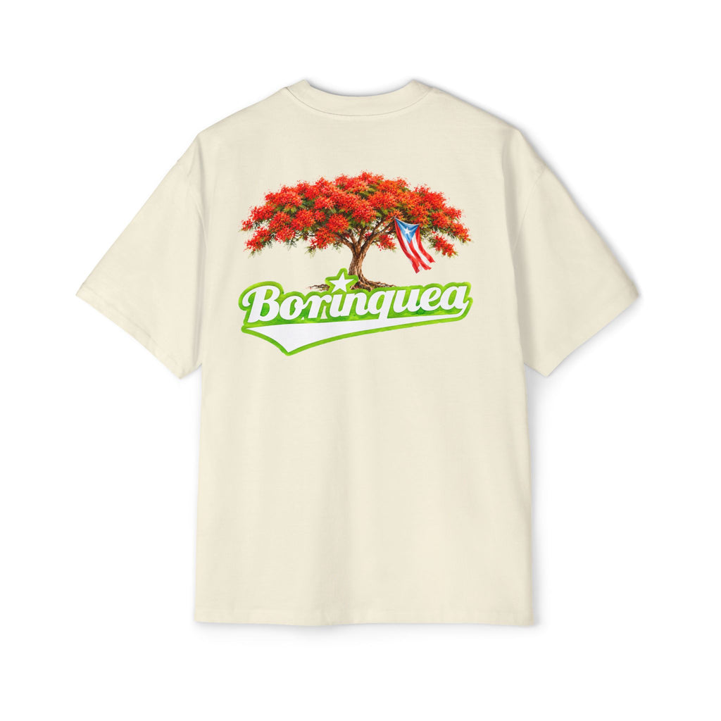 Camisa Oversize "Flamboyán de Puerto Rico" Borinquea