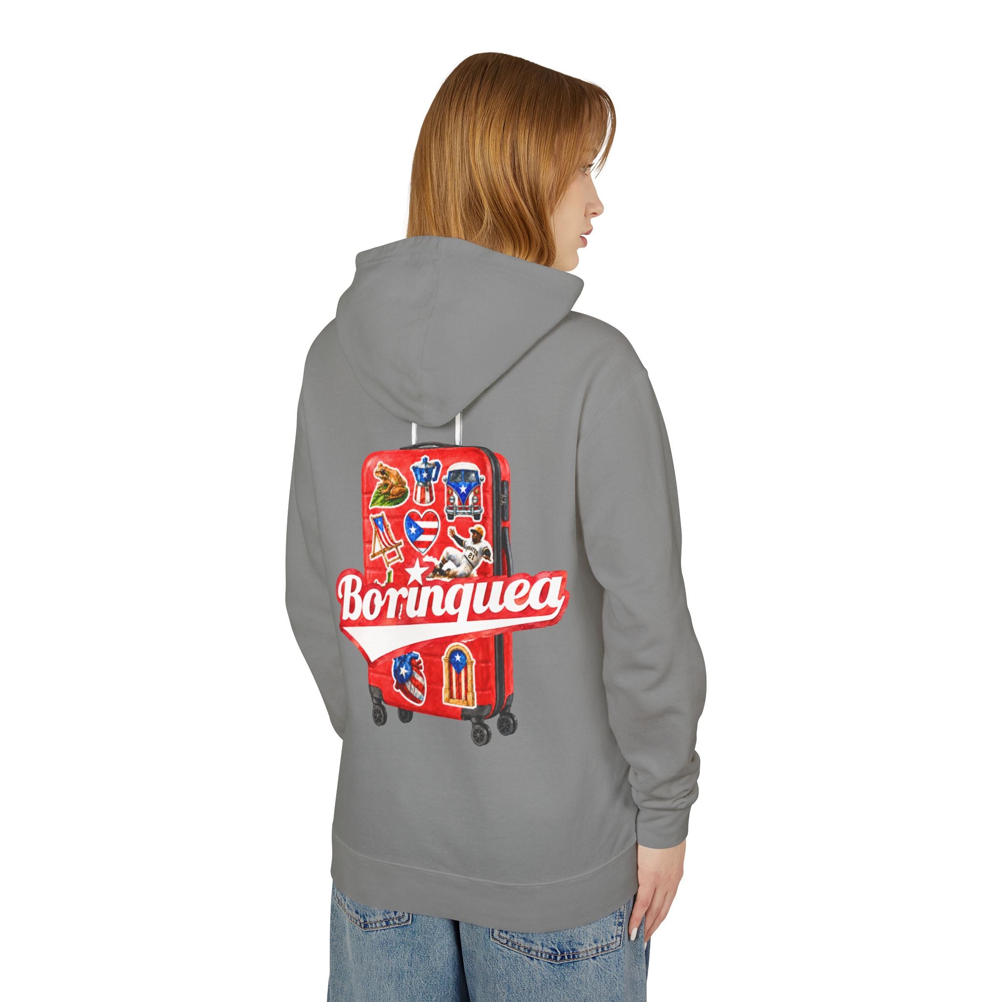 Hoodie "Viajero Boricua" Borinquea