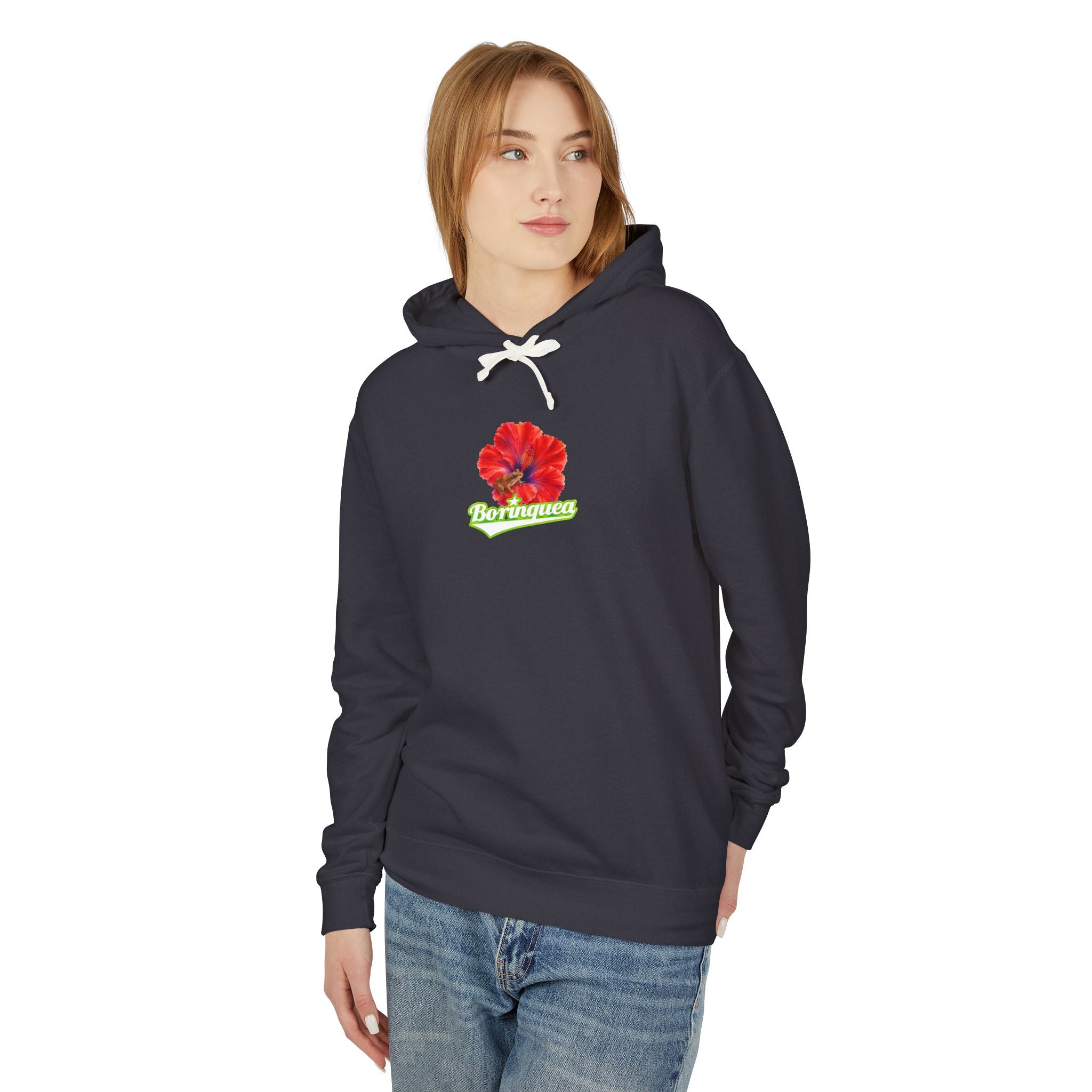 Hoodie "Coquí y Flor de Maga" Borinquea