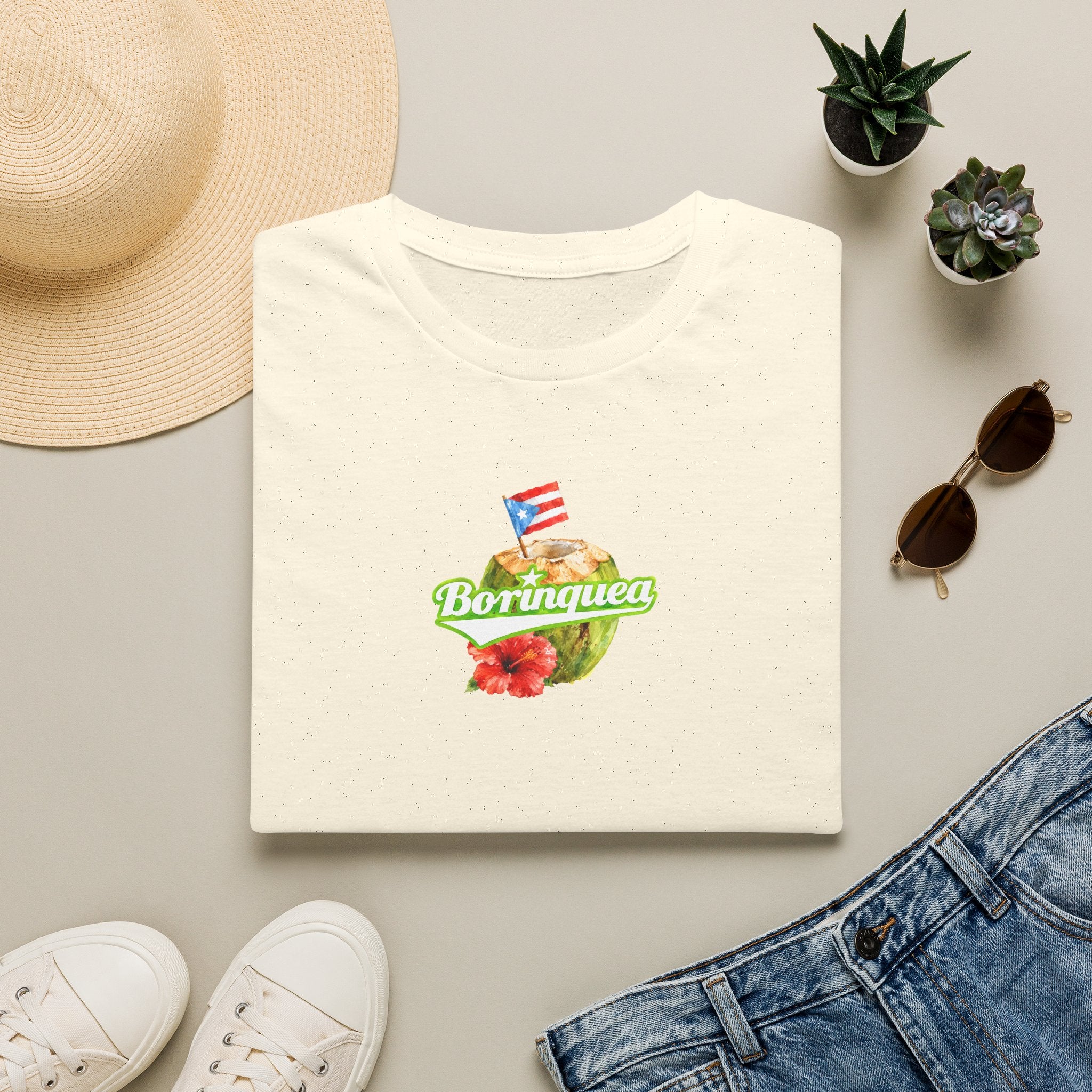 Camisa Soft Style "Coco Frío Boricua" Borinquea