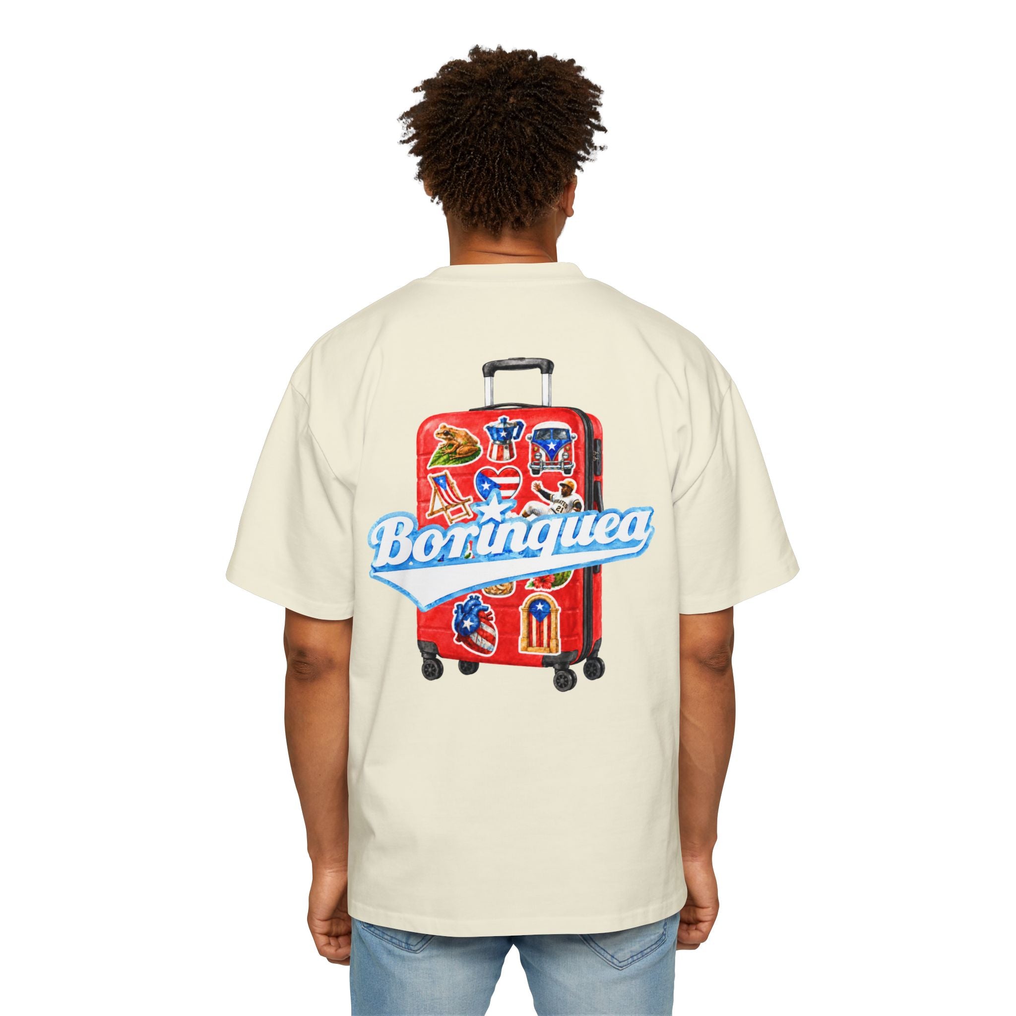 Camisa Oversize "Viajero Boricua" Borinquea