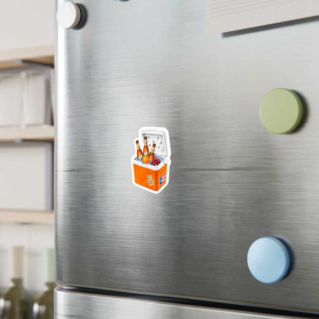 Sticker de la "Neverita de Playa" Borinquea