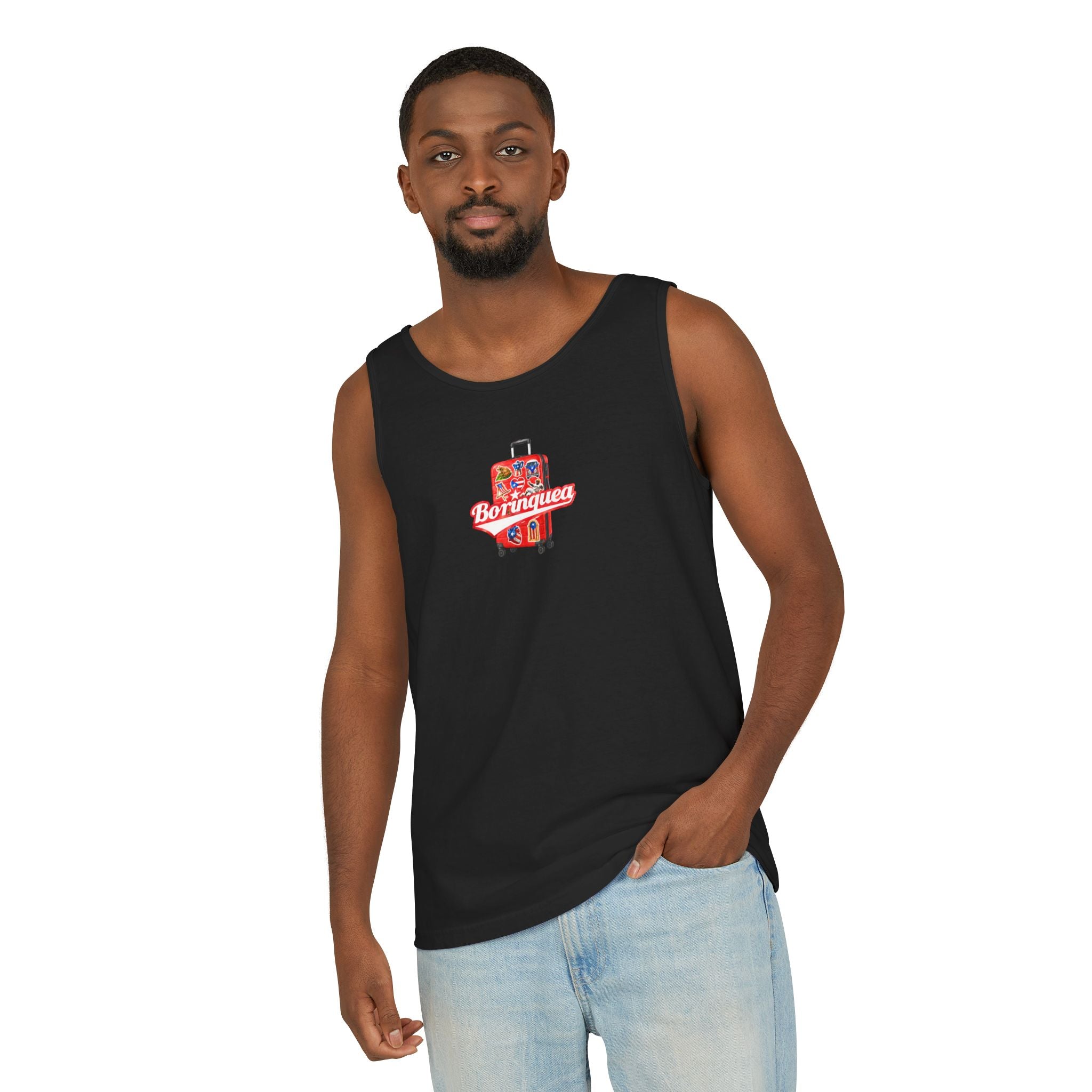 Tank Top "Viajero Boricua" Borinquea