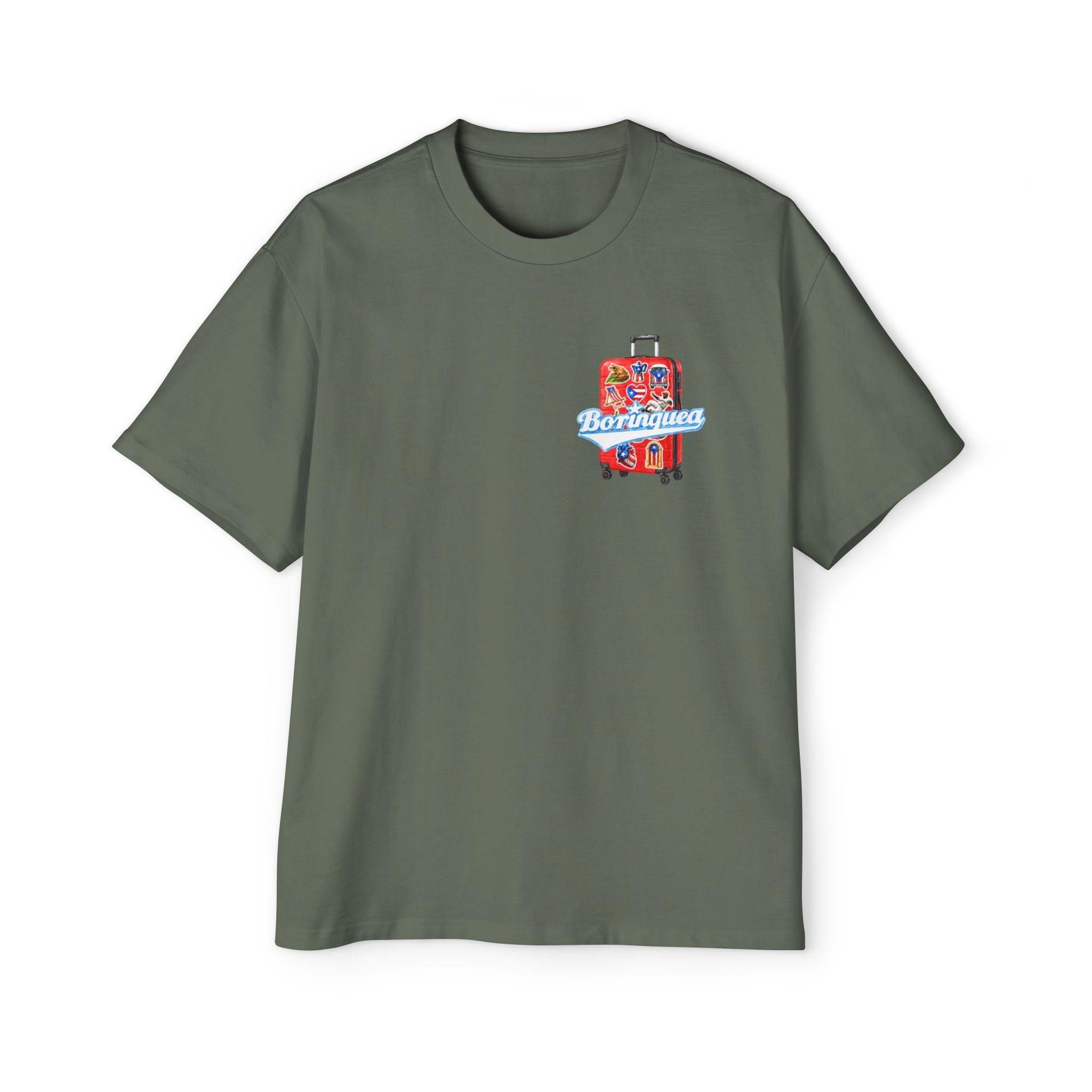 Camisa Oversize "Viajero Boricua" Borinquea