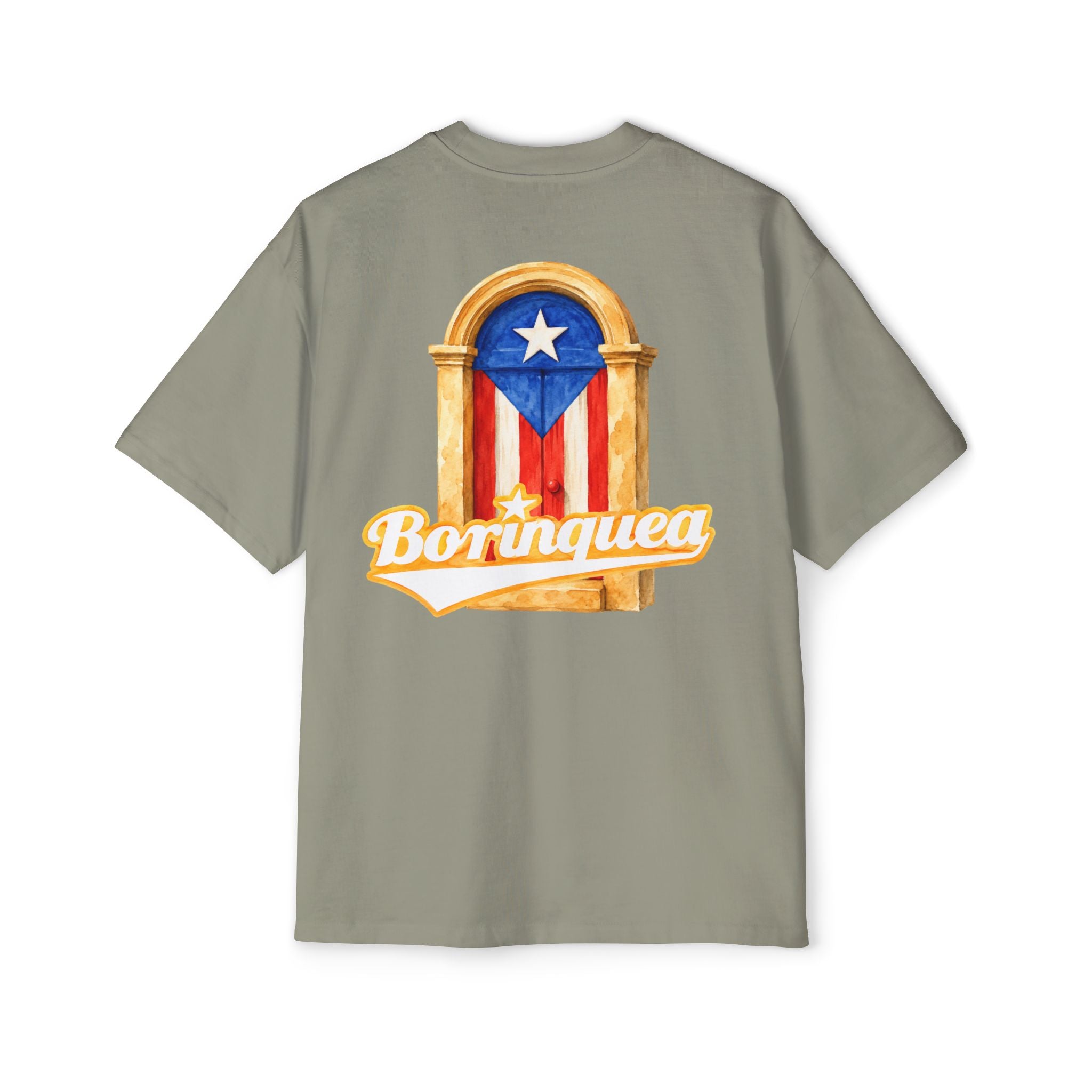Camisa Oversized “Puerta Boricua” Borinquea