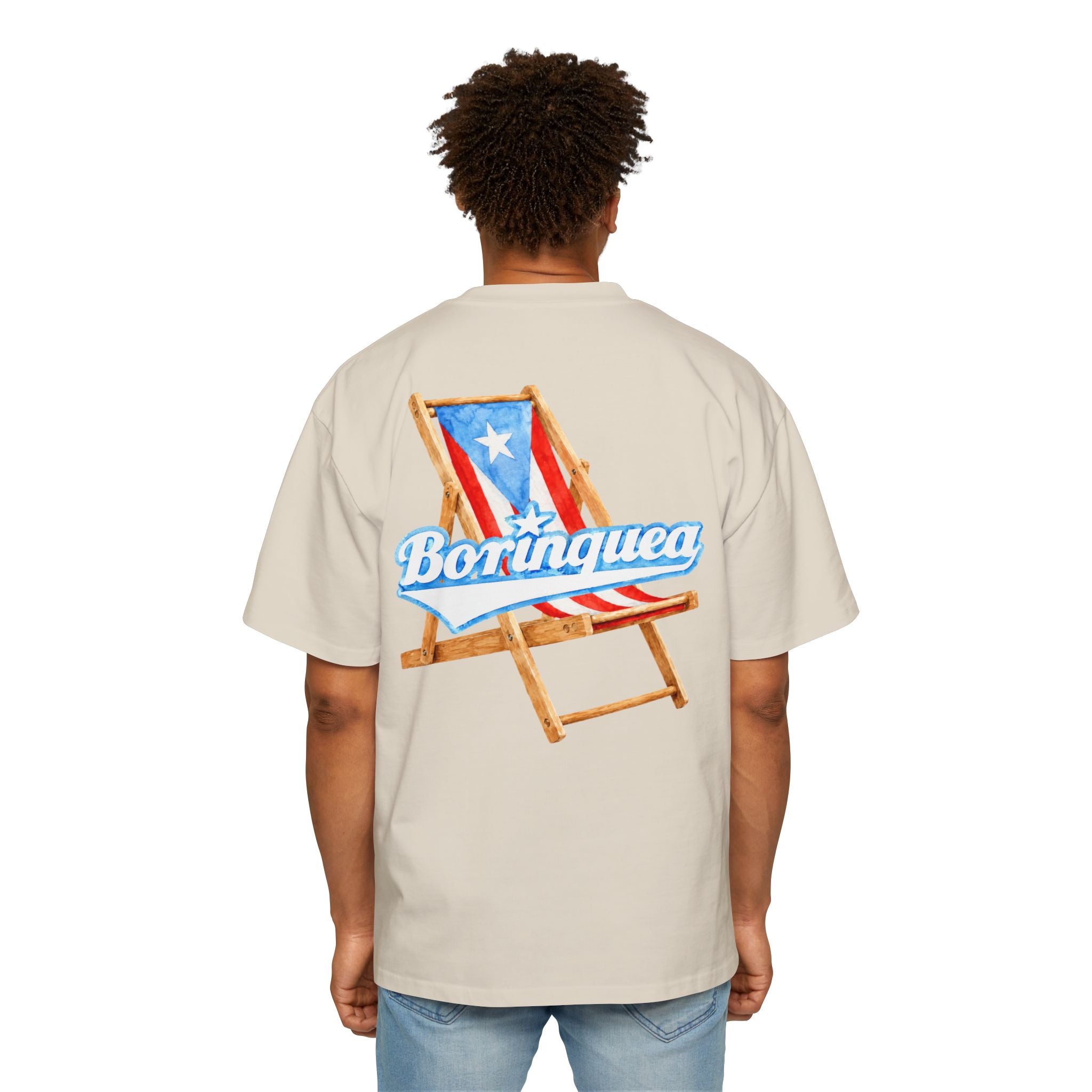 Camisa Oversize “Sillita de Playa Boricua” Borinquea