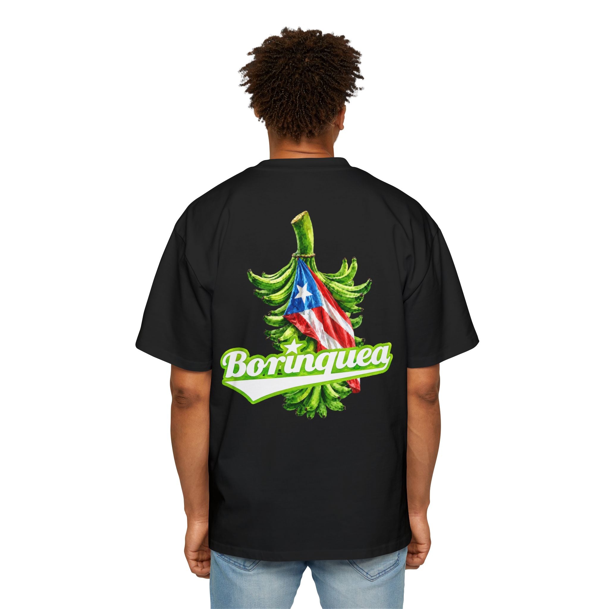 Camisa Oversize “Mancha de Plátano” Borinquea